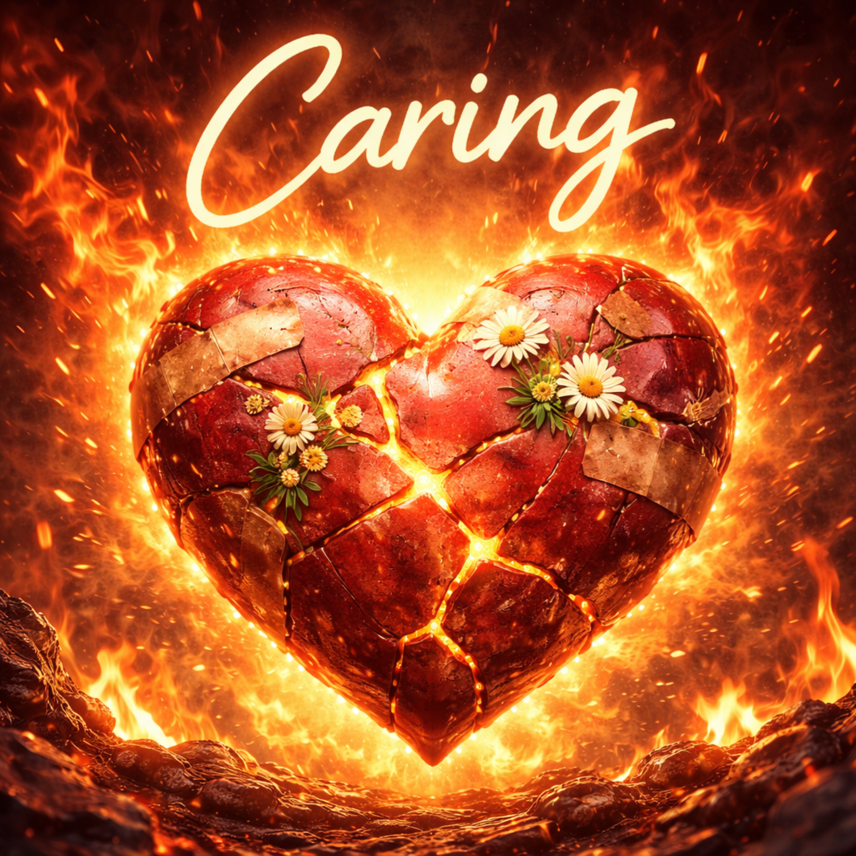 Caring artwork