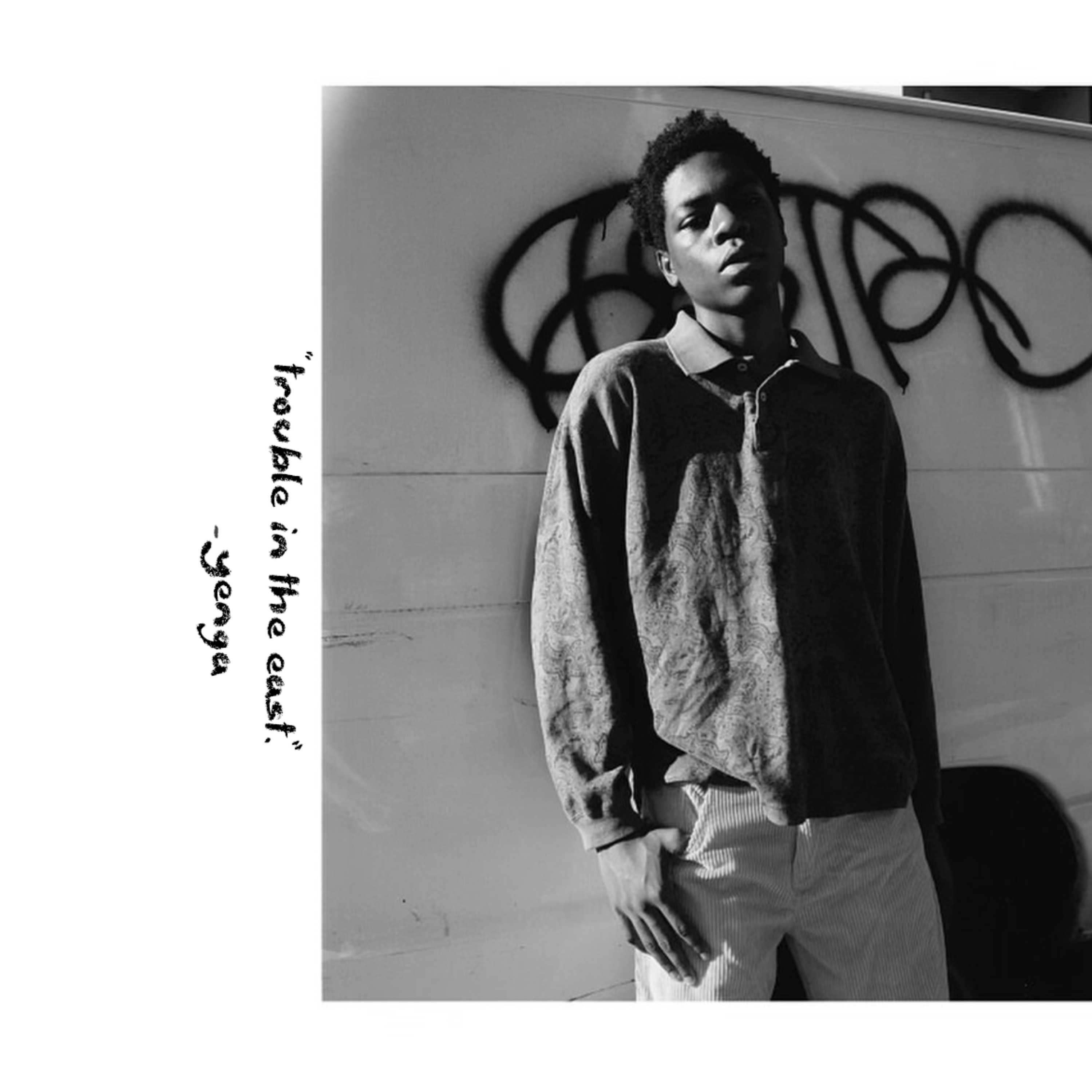trouble in the east. - EP artwork