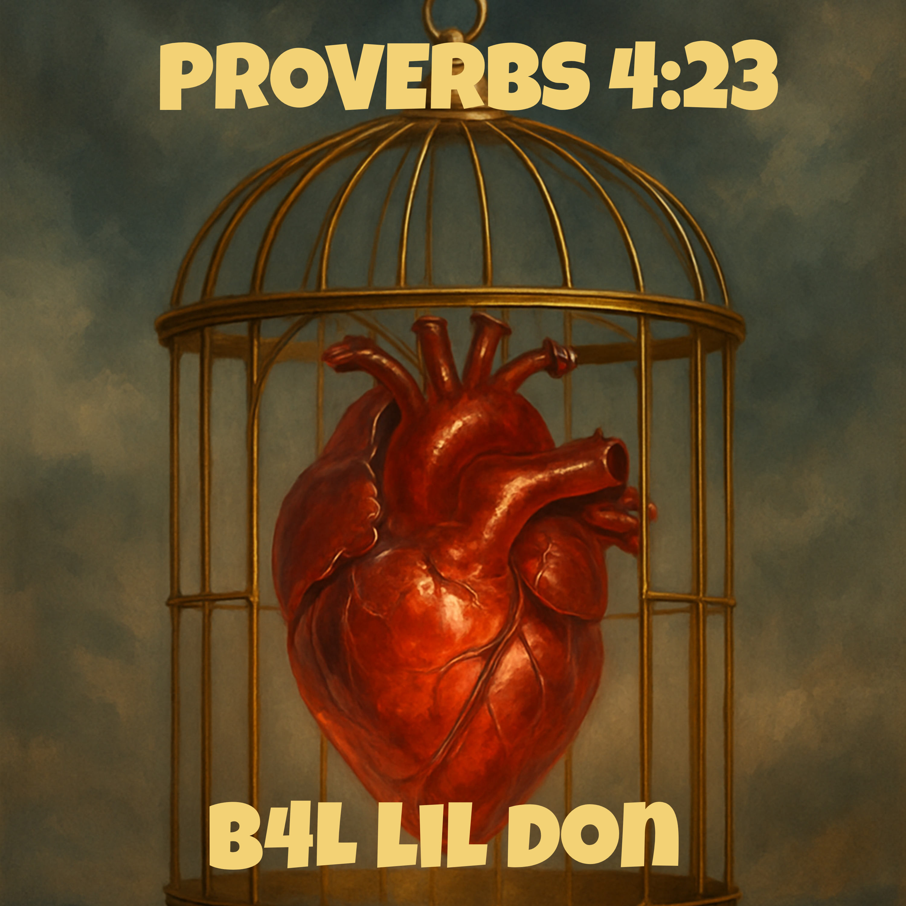 Proverbs 4:23 artwork