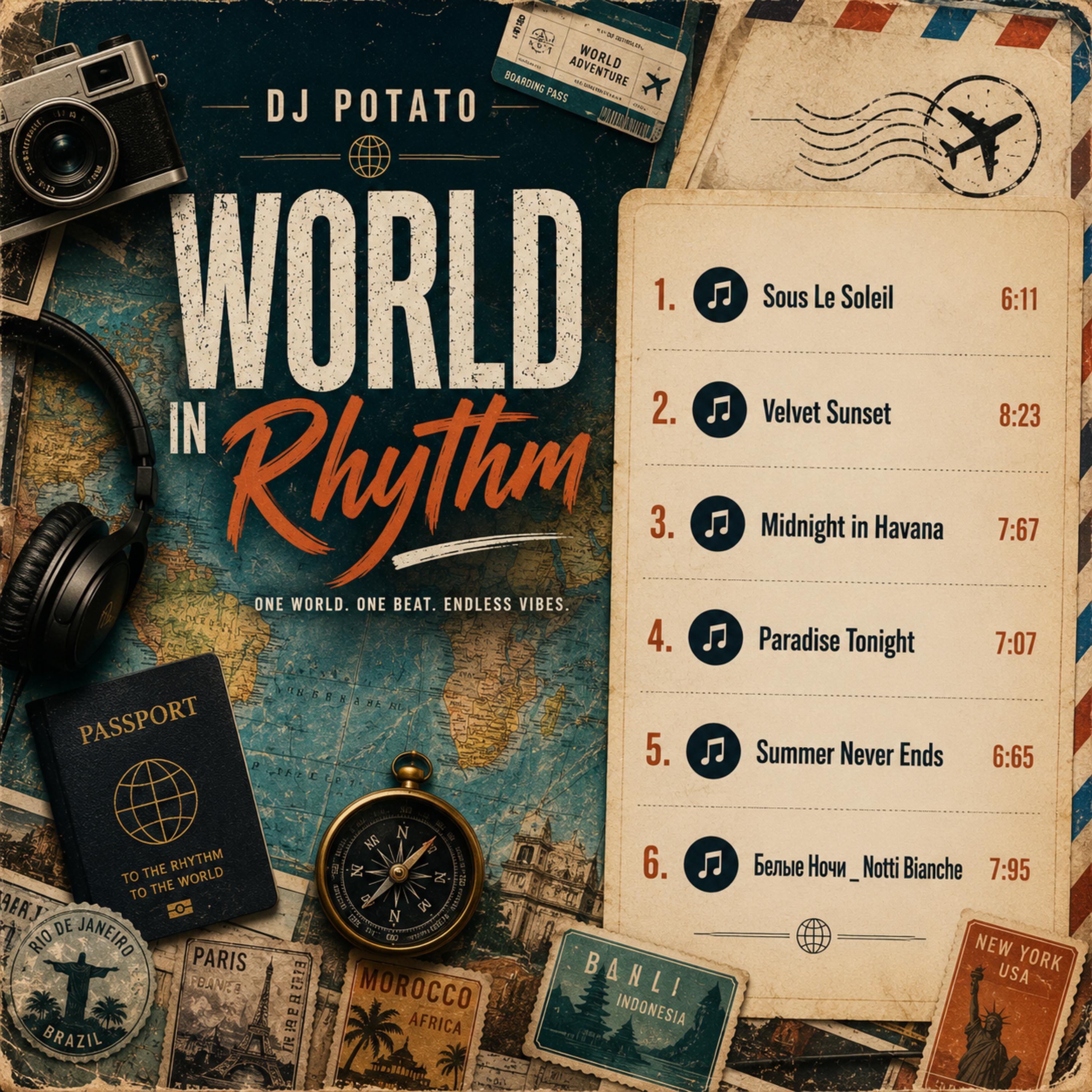 World in Rhythm by Dj Potato cover art