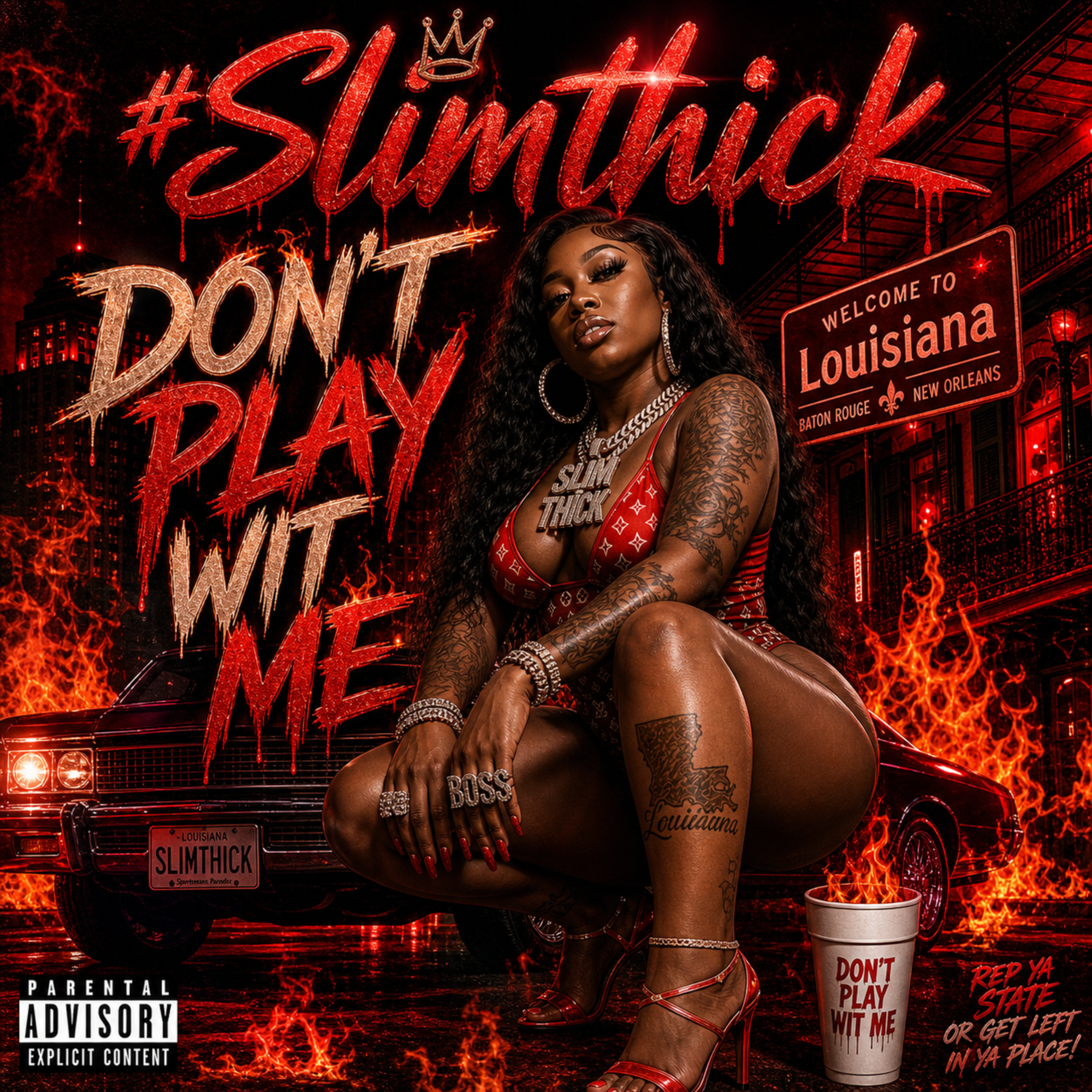 Don't Play Wit Me by Haterproof Nation cover art