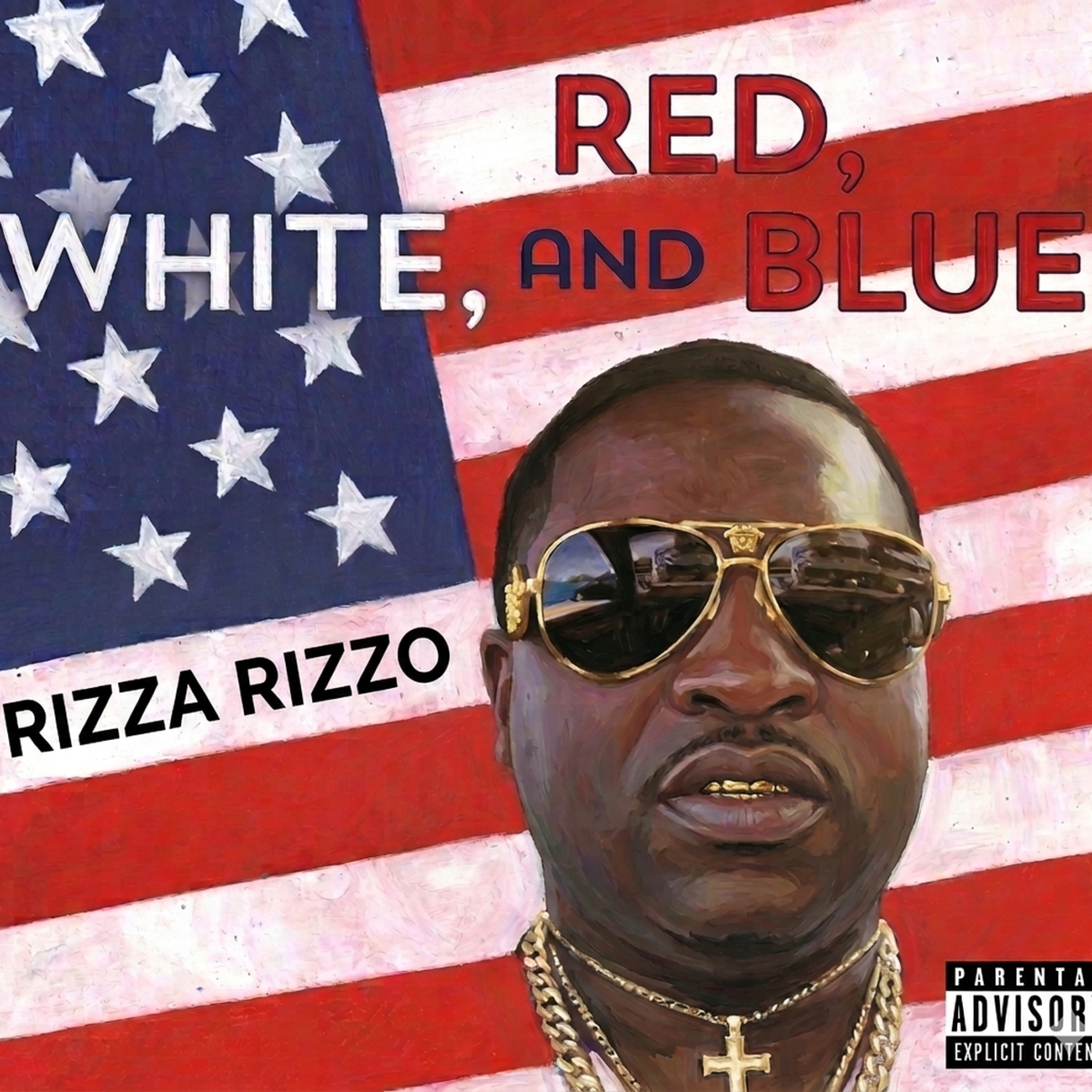 Red White And Blue artwork