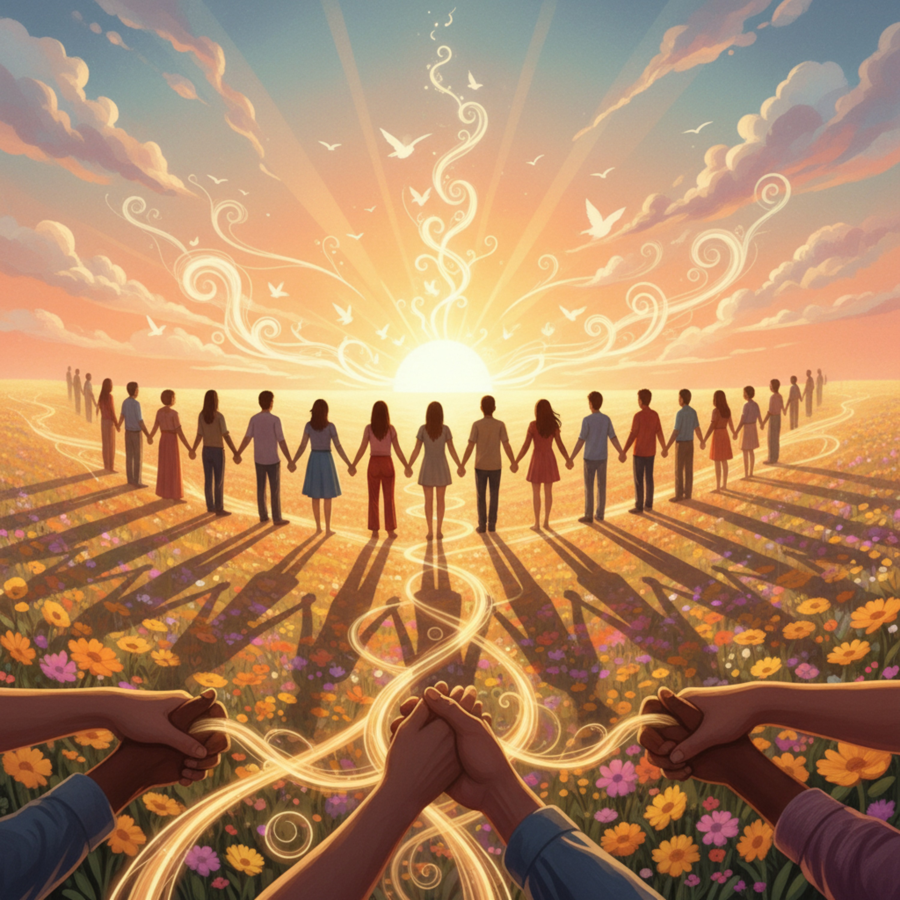 Handshakes and Sunbeams artwork