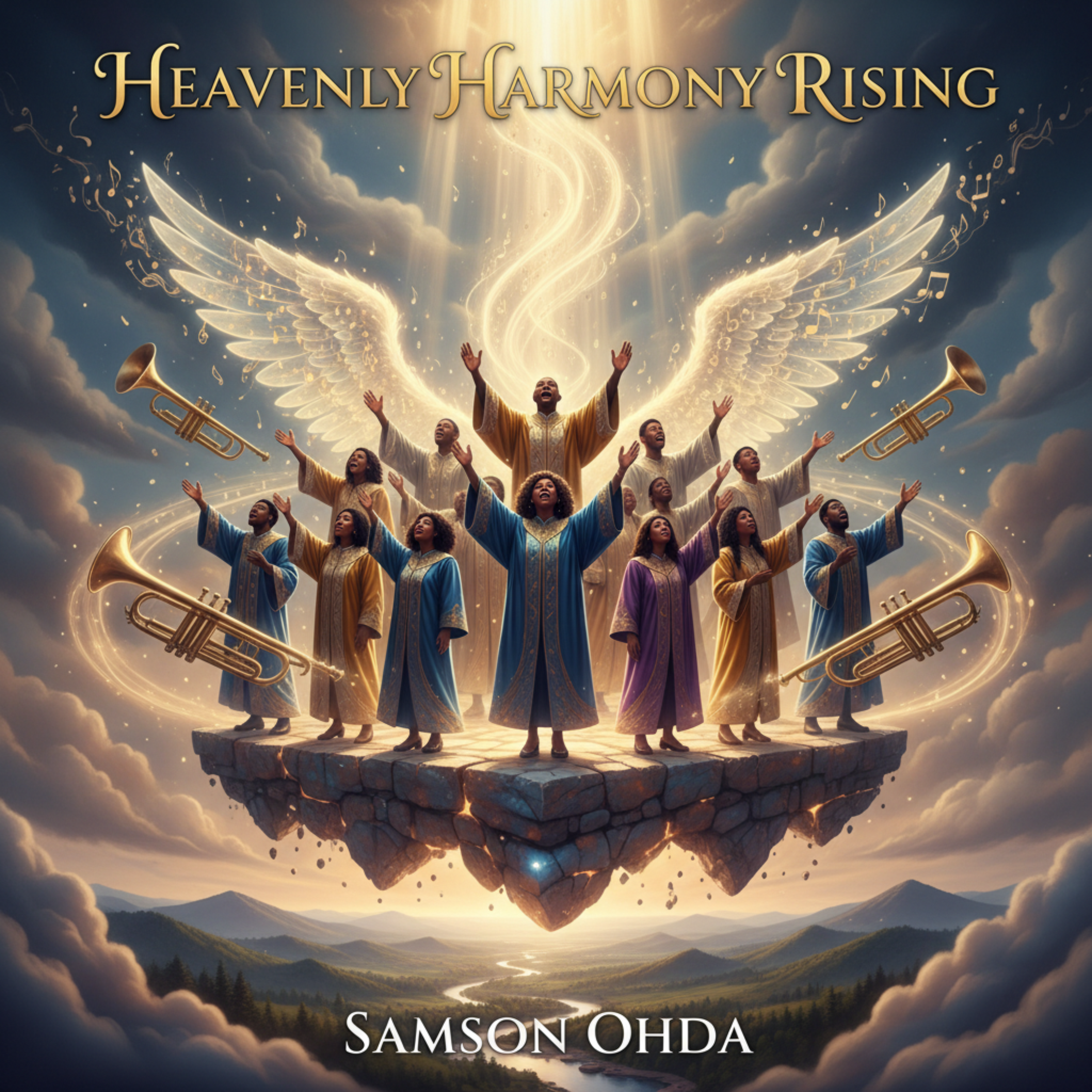 Heavenly Harmony Rising by Samson Ohda  cover art
