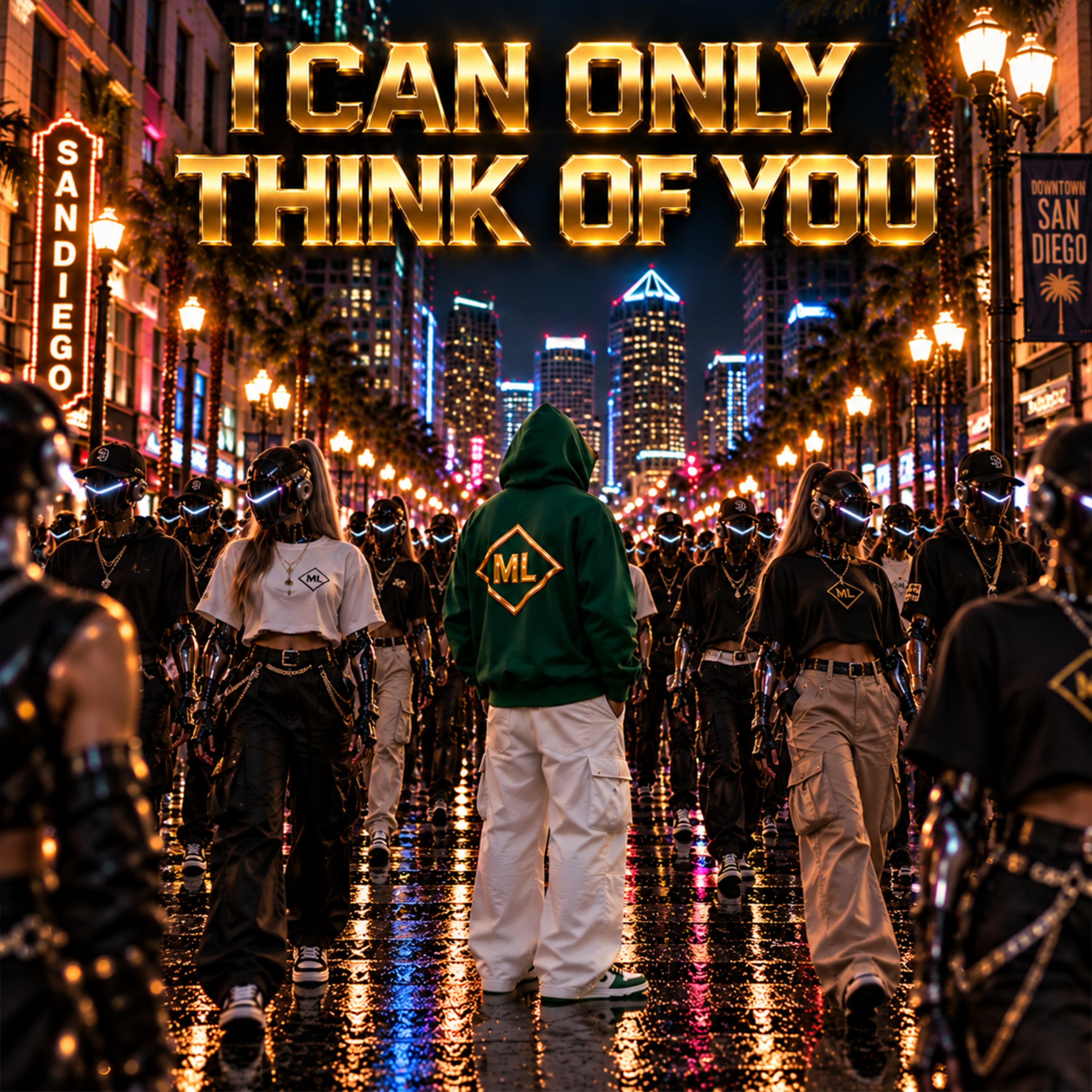 I CAN ONLY THINK OF YOU by ML MUSIC DJ MO LYON cover art