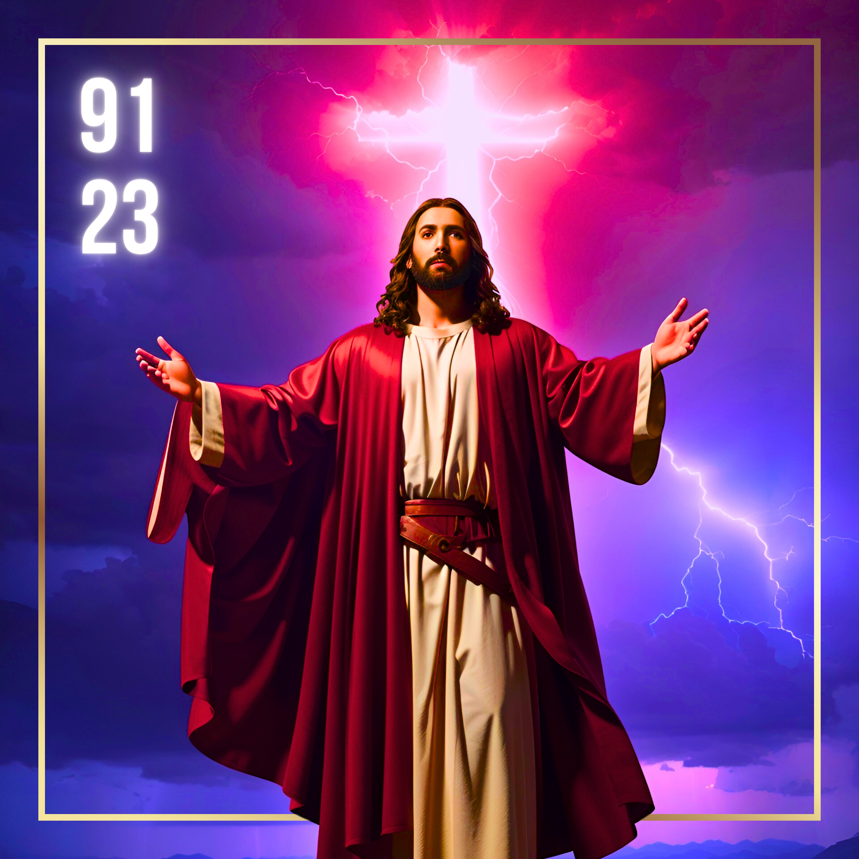 Prosperidade e Bênçãos com Salmos 91 & 23 artwork