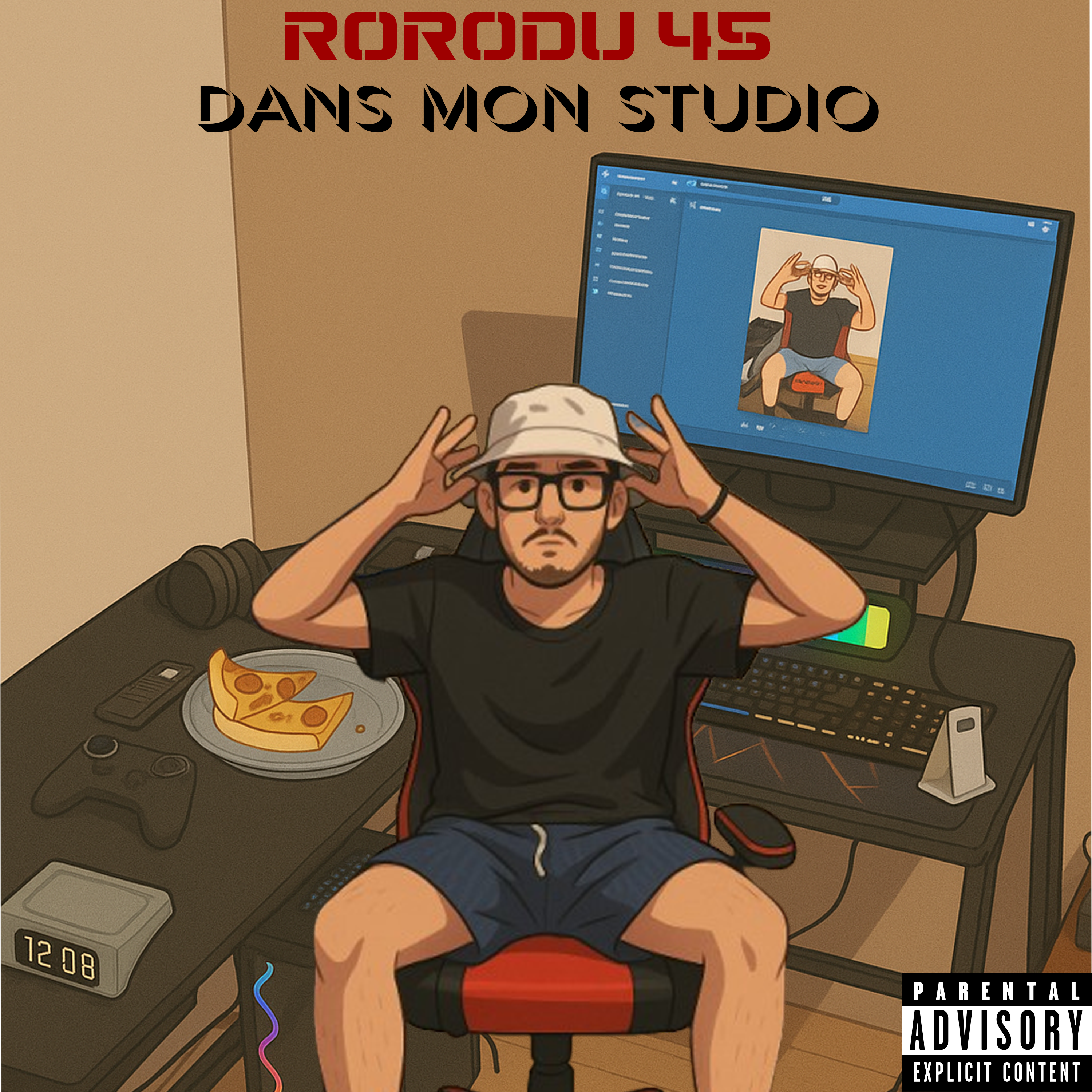 Dans mon studio artwork