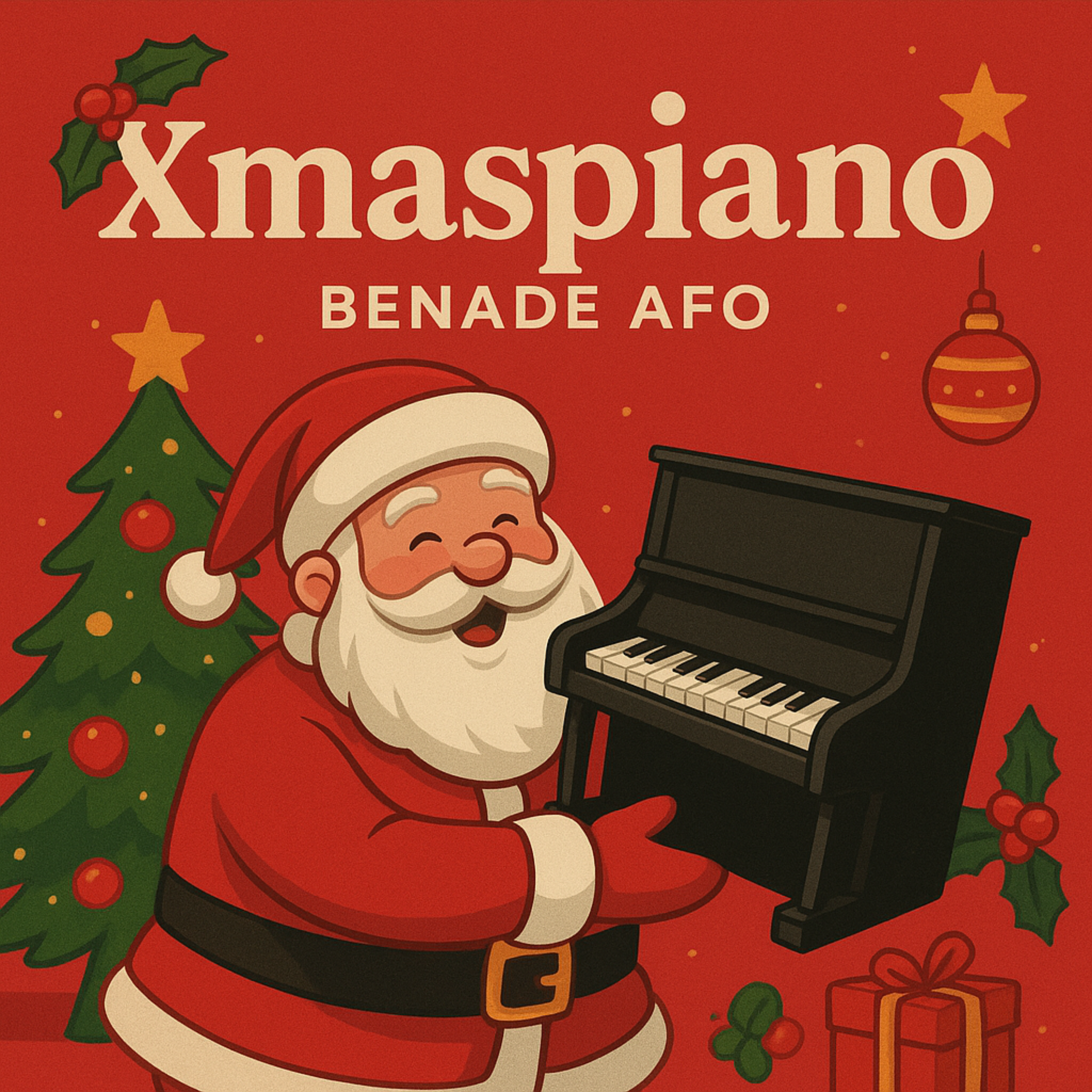 Xmaspiano artwork