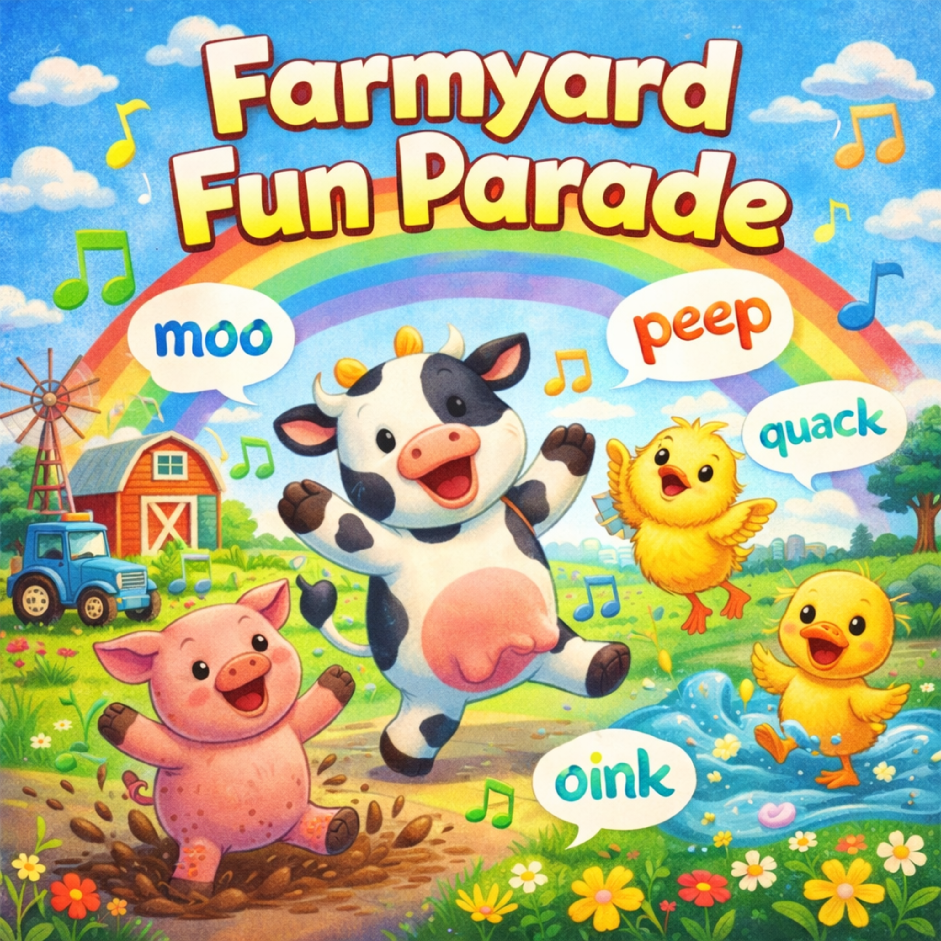 Farm-Yard Fun Parade artwork
