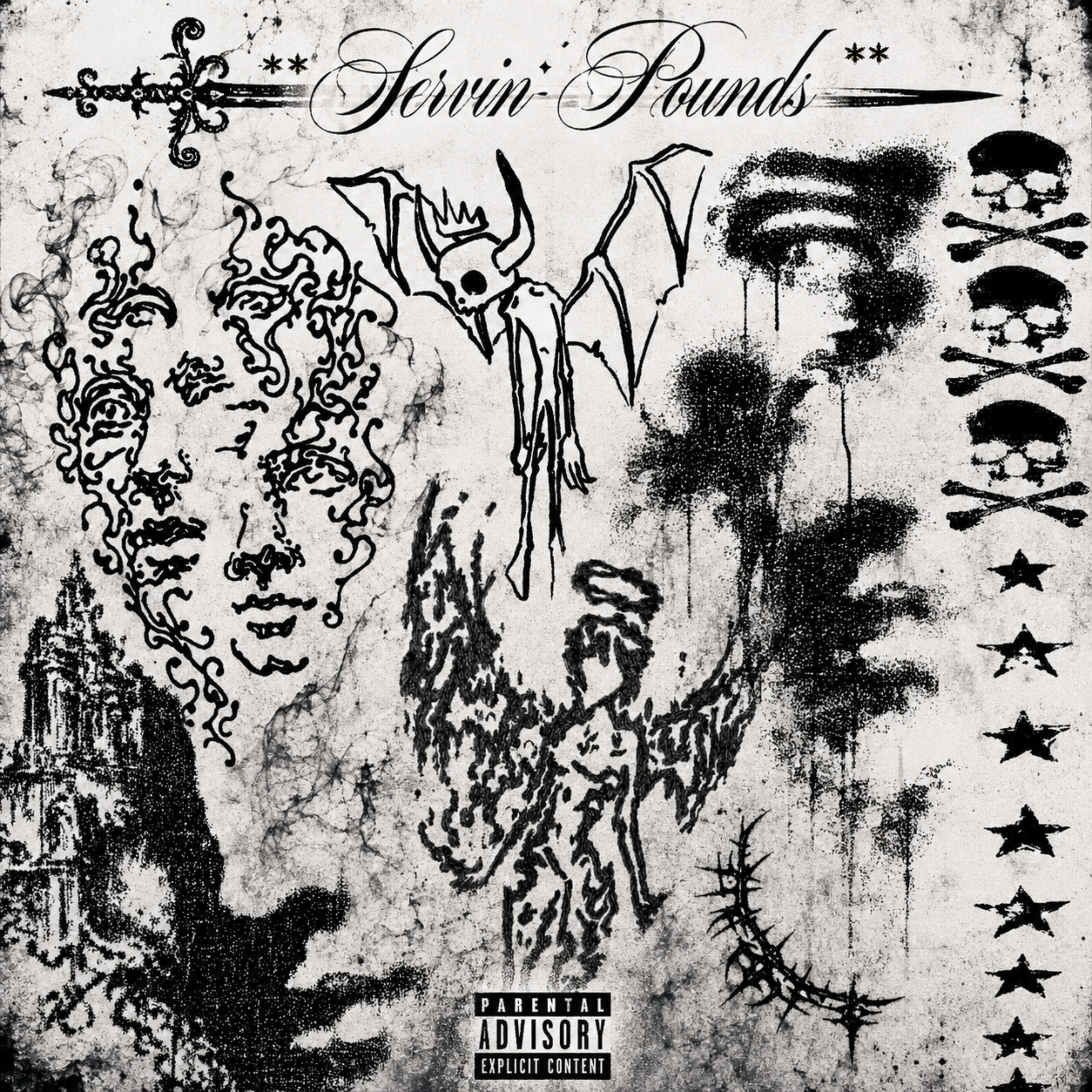 Servin Pounds by ZoJayy cover art