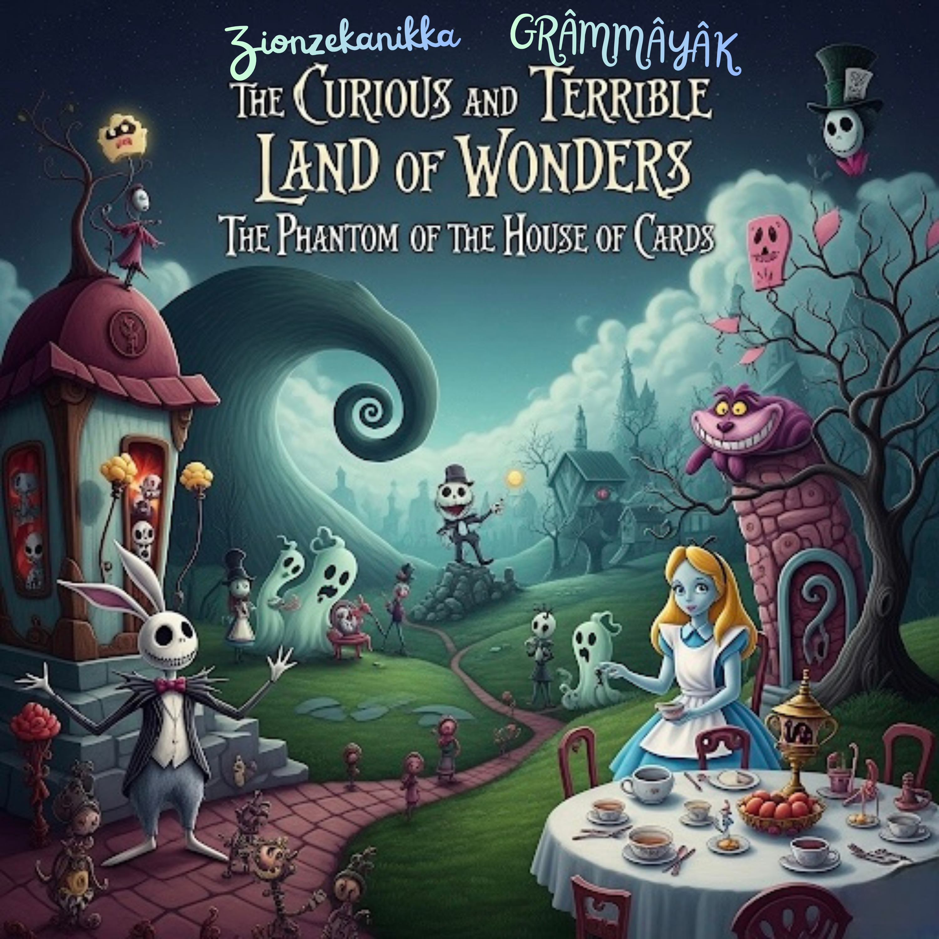 The Curious & Terrible Land Of Wonders: The Phantom Of The House Of Cards artwork