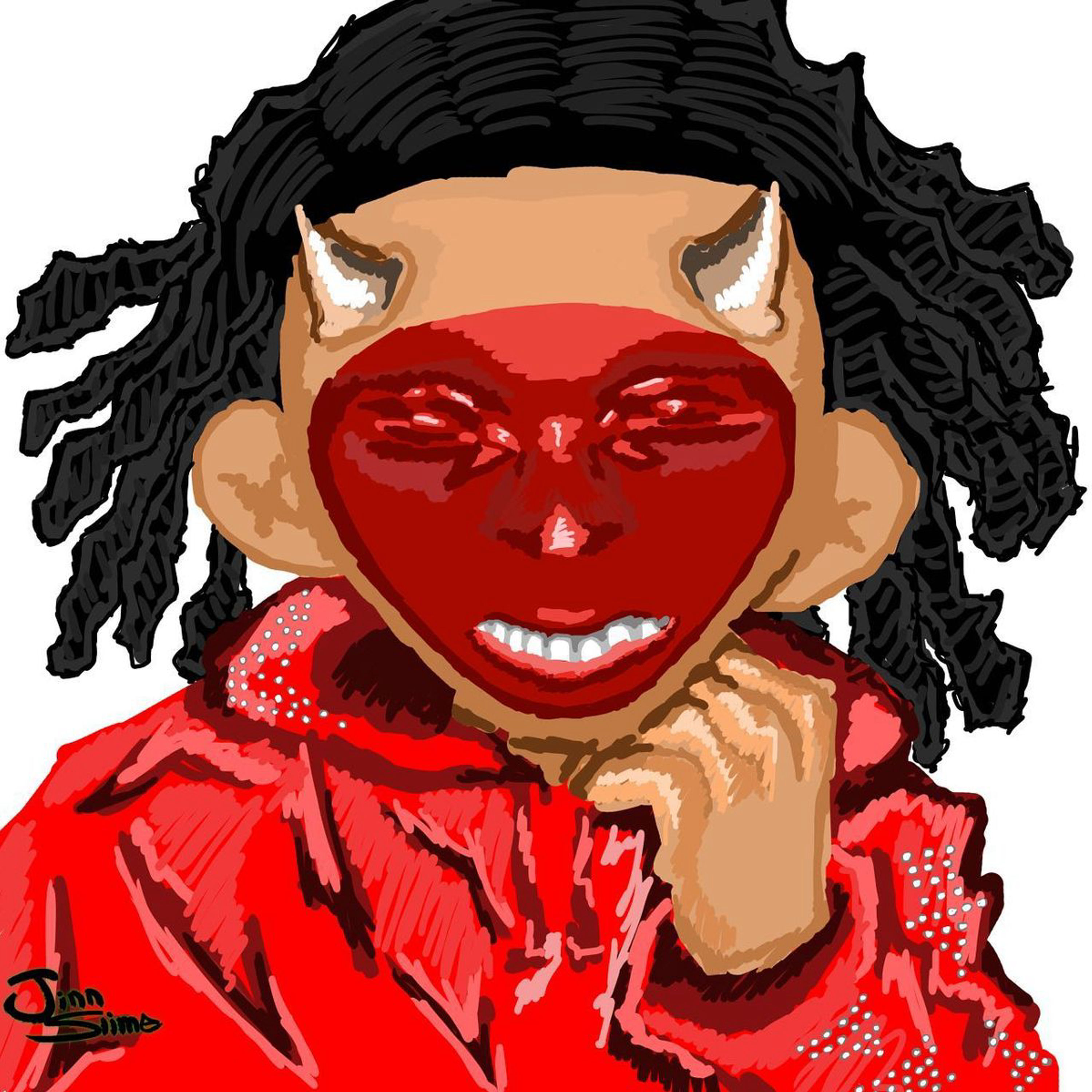 That money makes me blush artwork