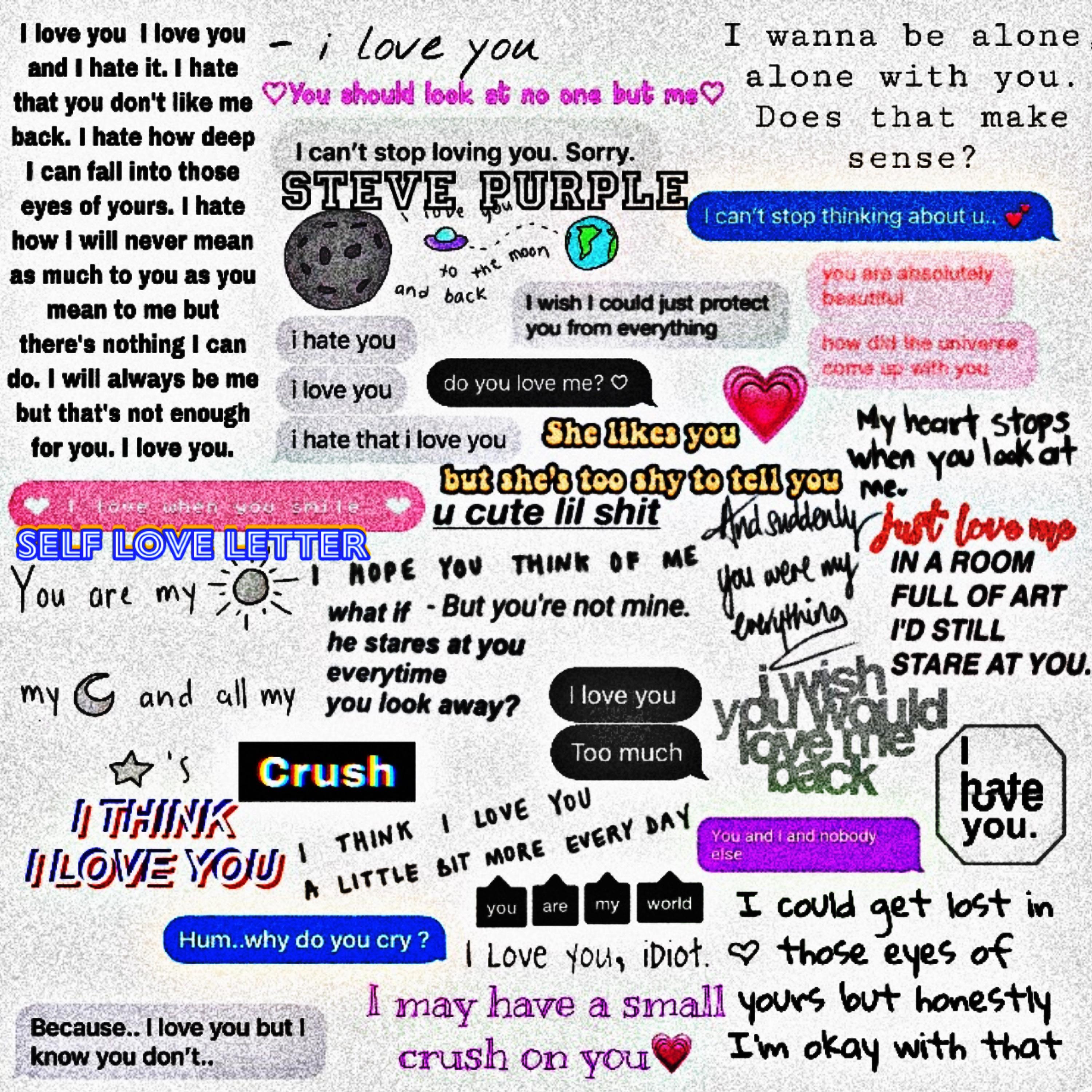 SELF LOVE LETTER artwork
