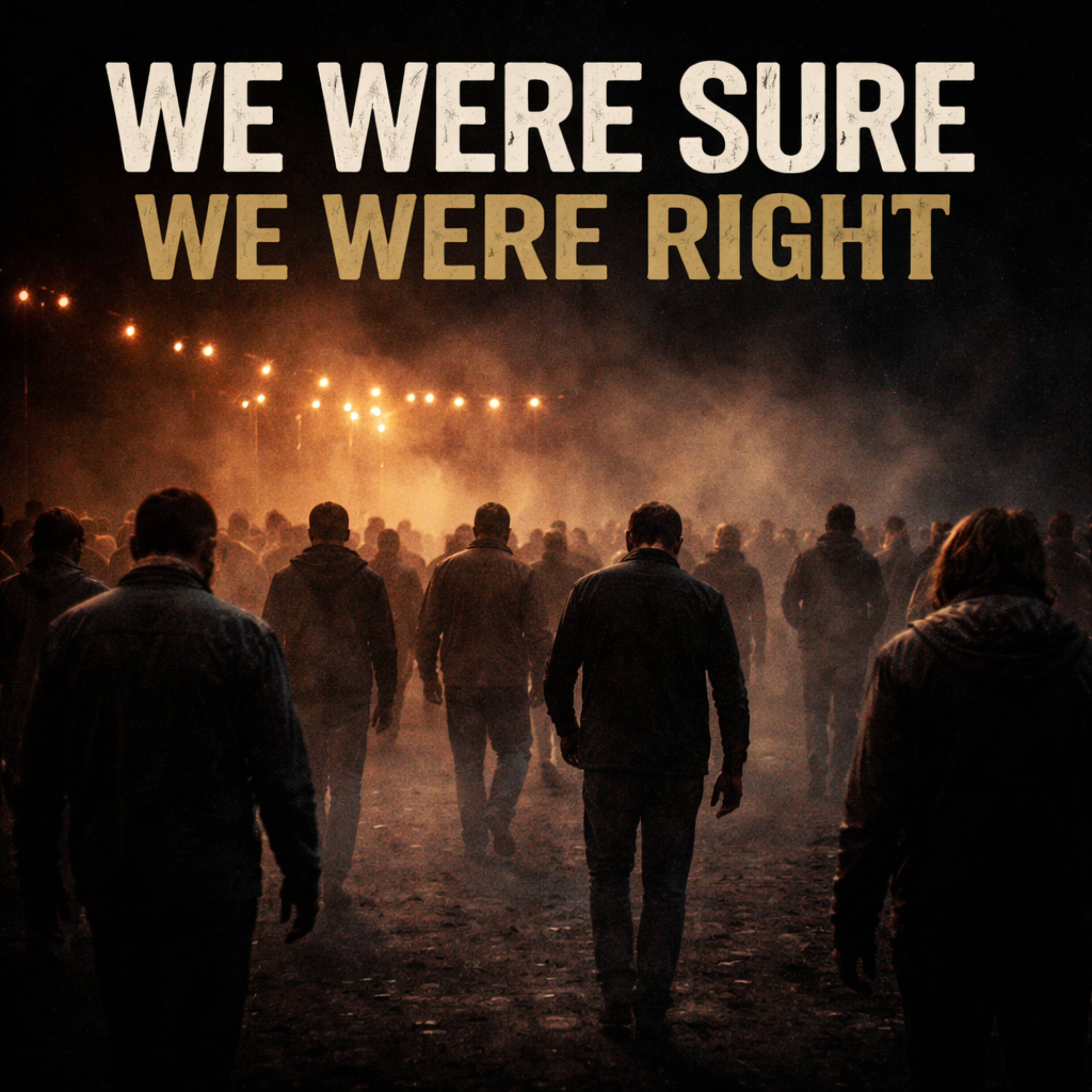 We We’re Sure, We We’re Right artwork