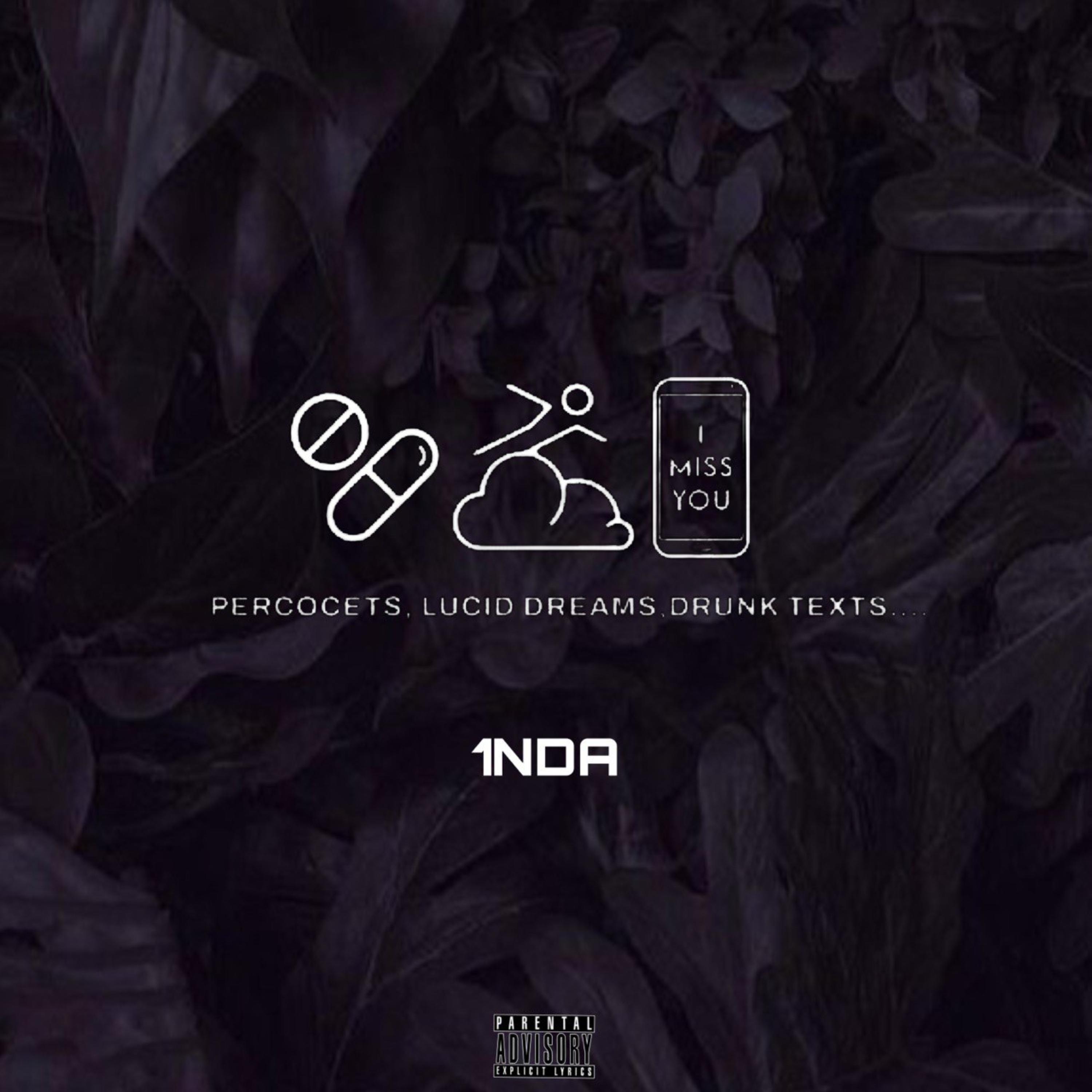 PERCOCETS LUCID DREAMS DRUNK TEXTS artwork