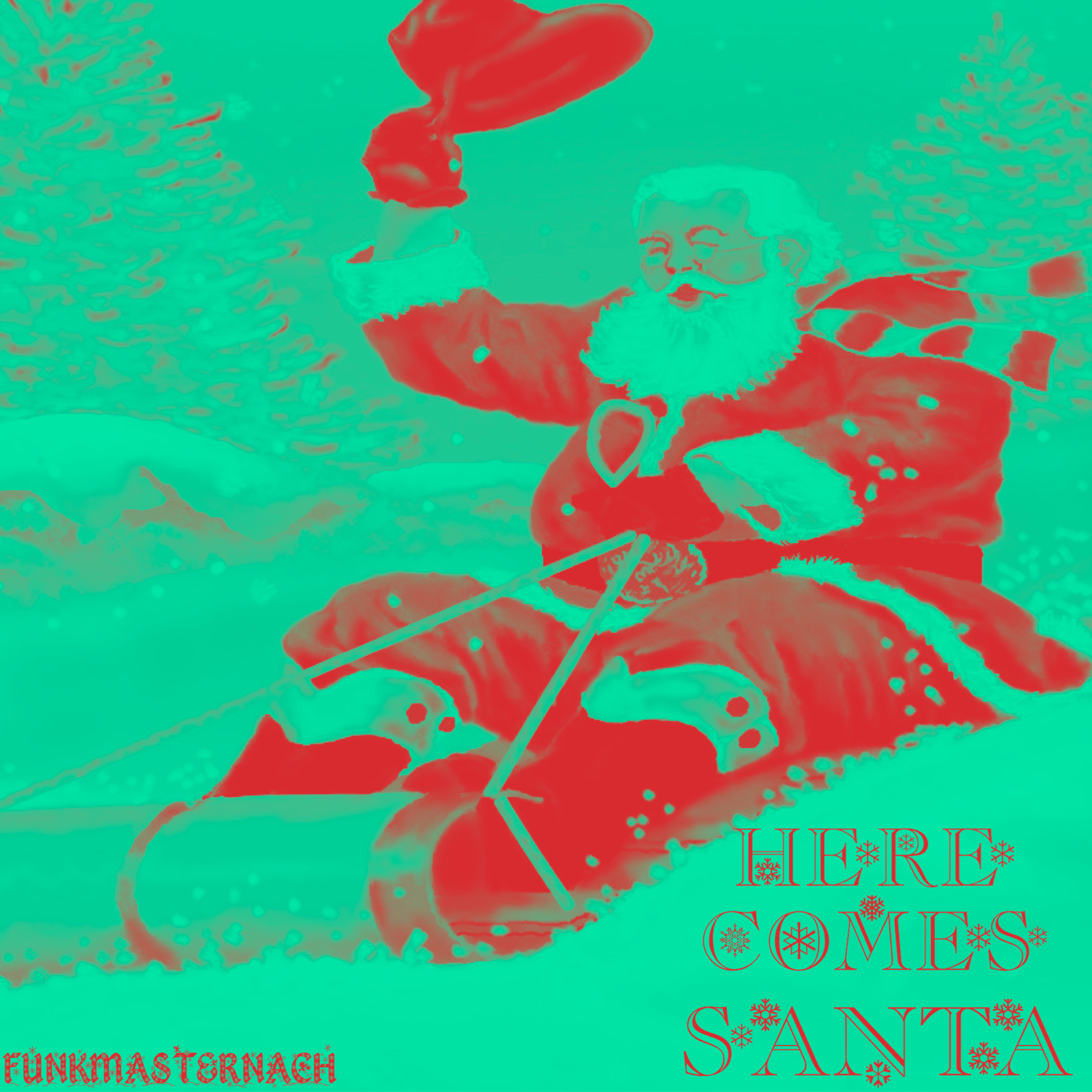 Here Comes Santa artwork