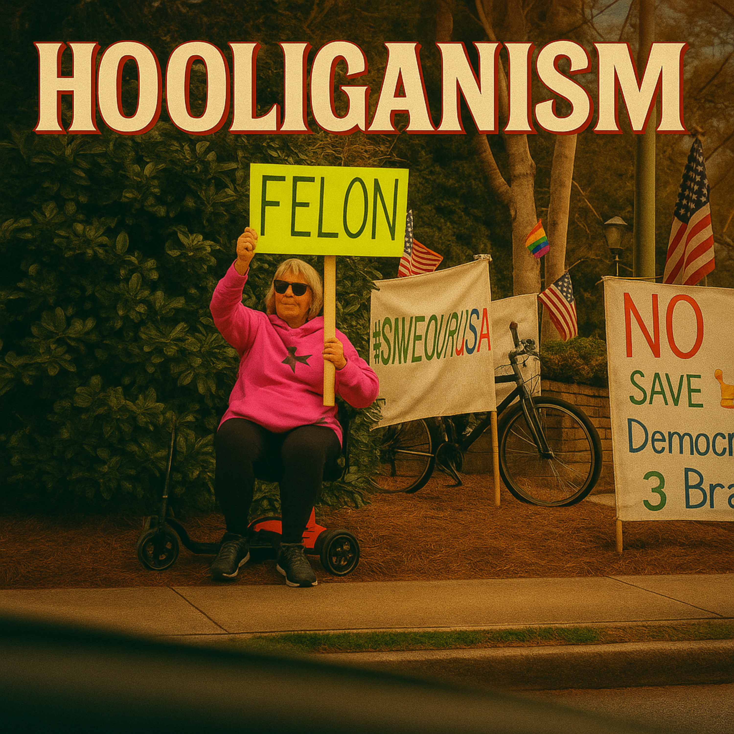 Hooliganism artwork