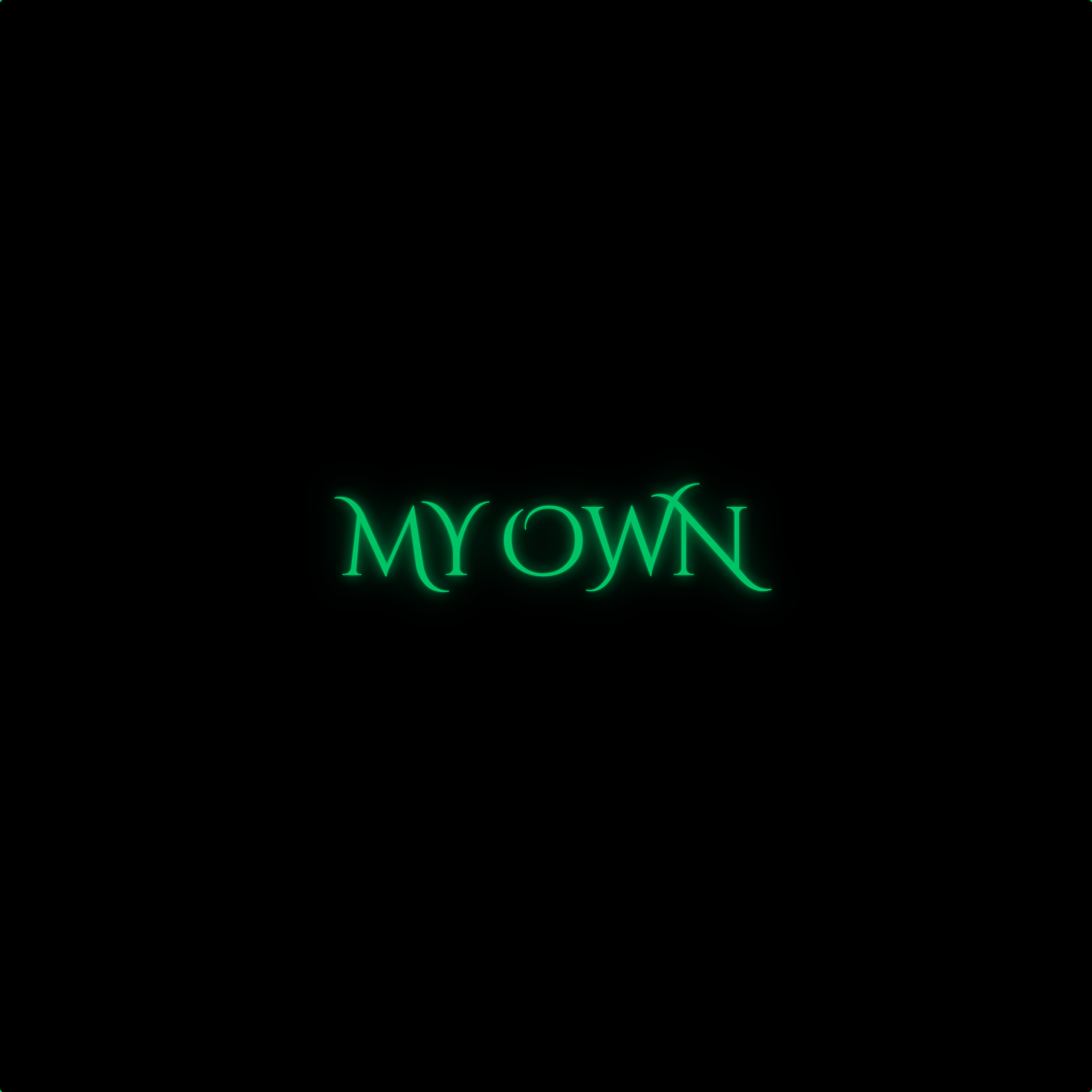 My own artwork