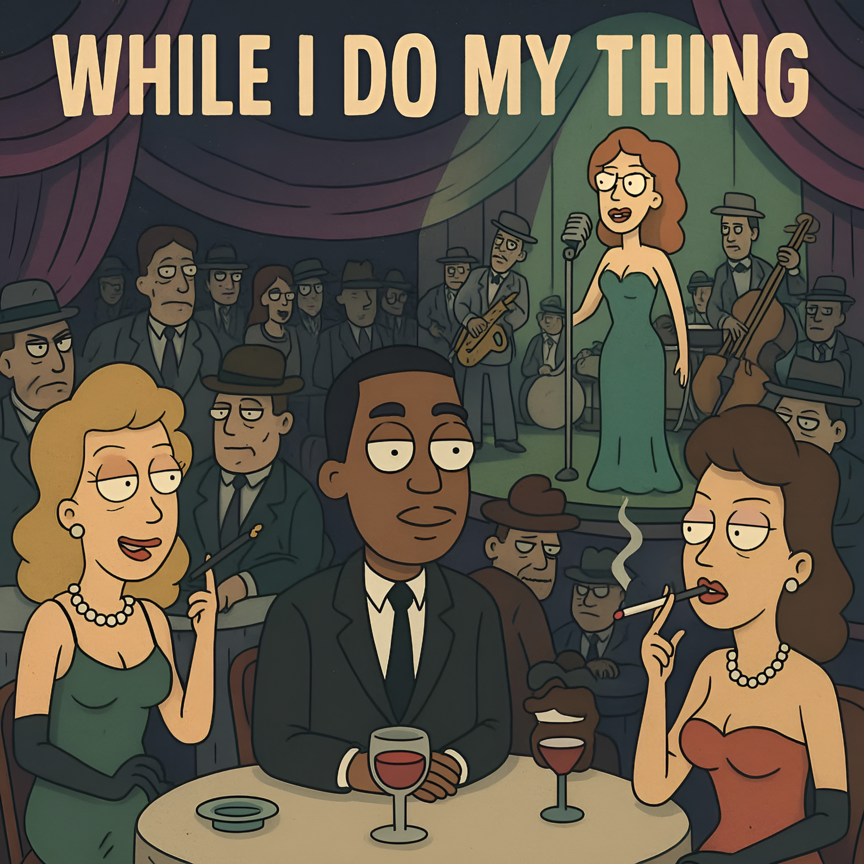 WHILE I DO MY THING artwork