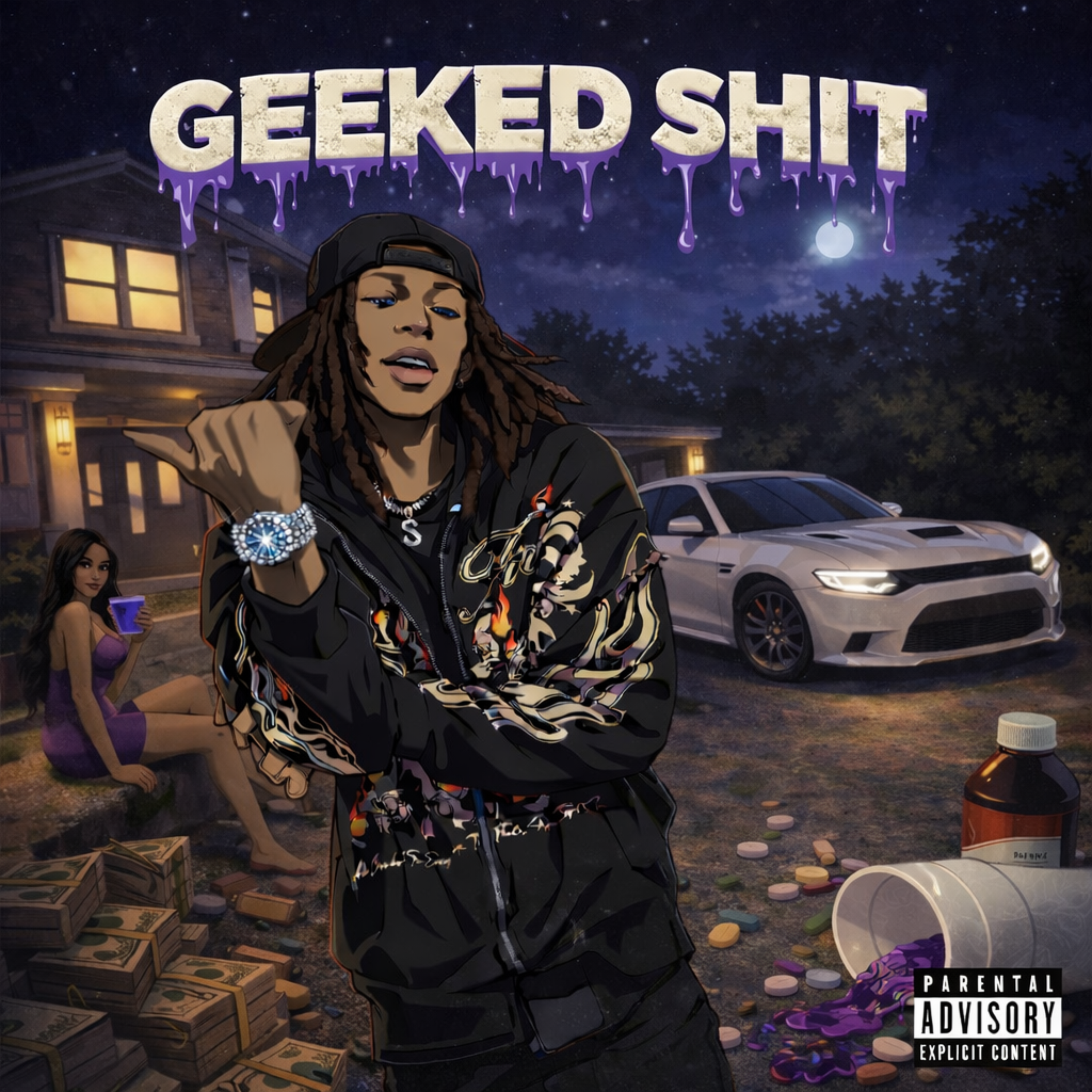 geeked shit artwork