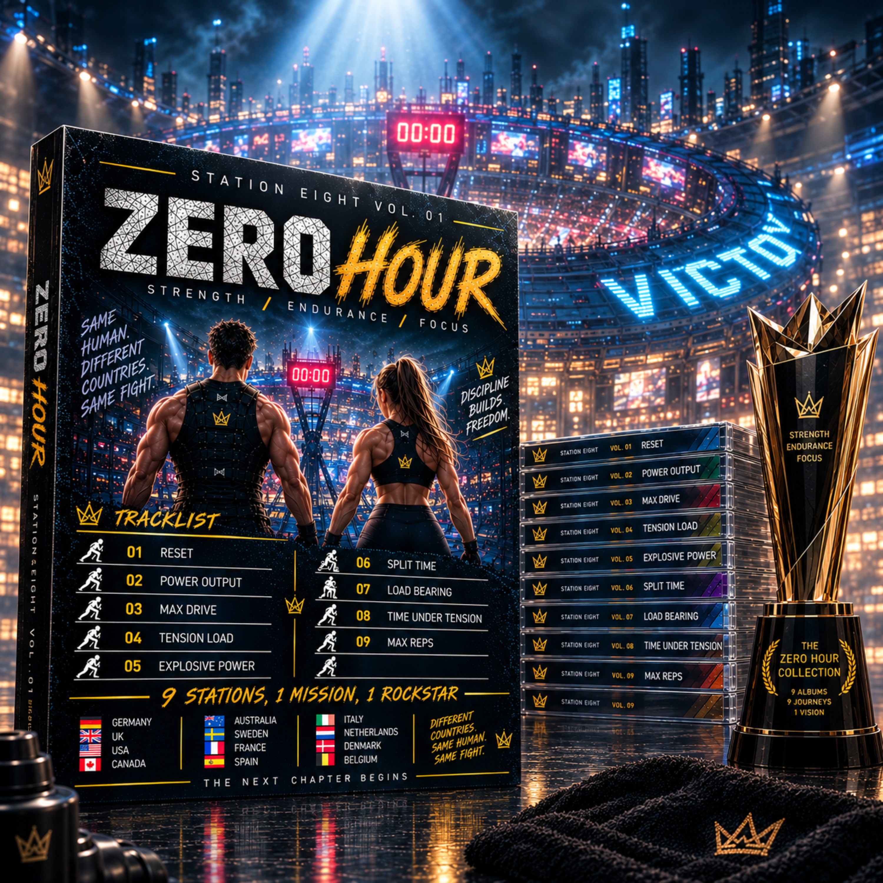 Station Eight Vol.01 -  Zero Hour by SpartaP|G|X cover art