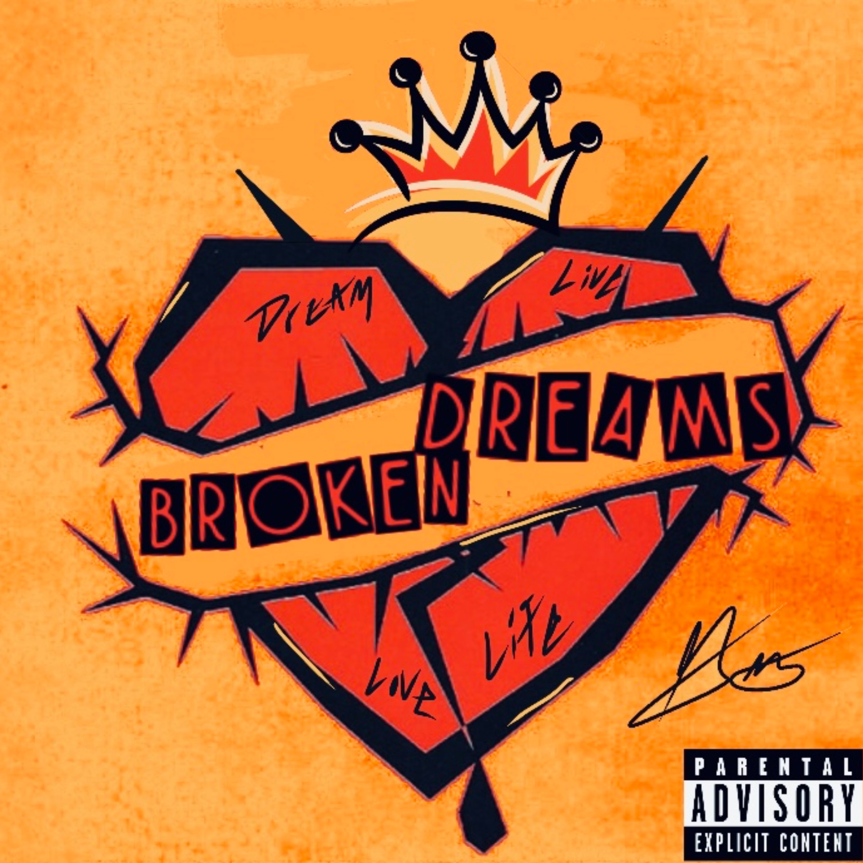 Broken Dreams artwork