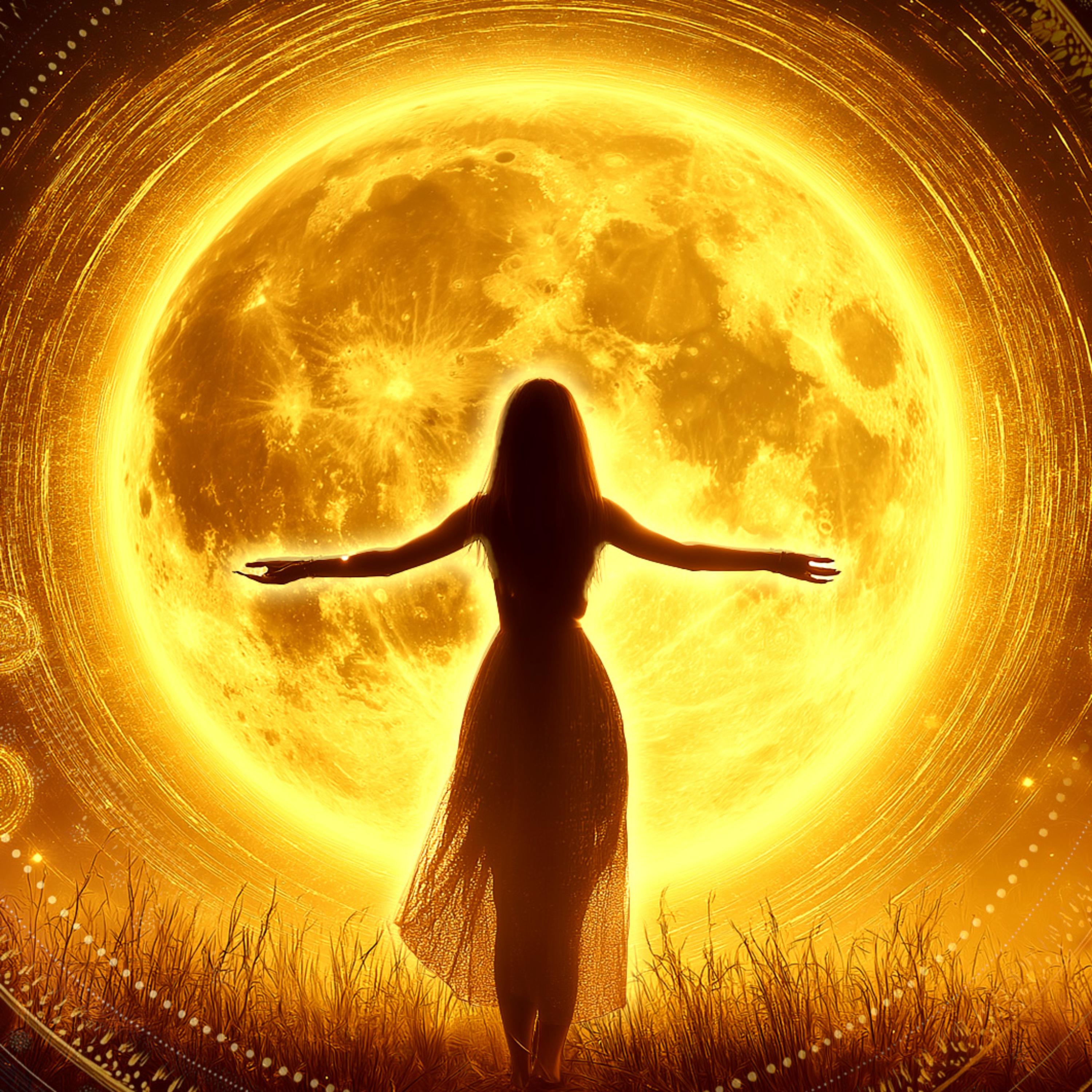 741 Hz Supermoon Beakthroughs! Prepare For New Beginnings artwork