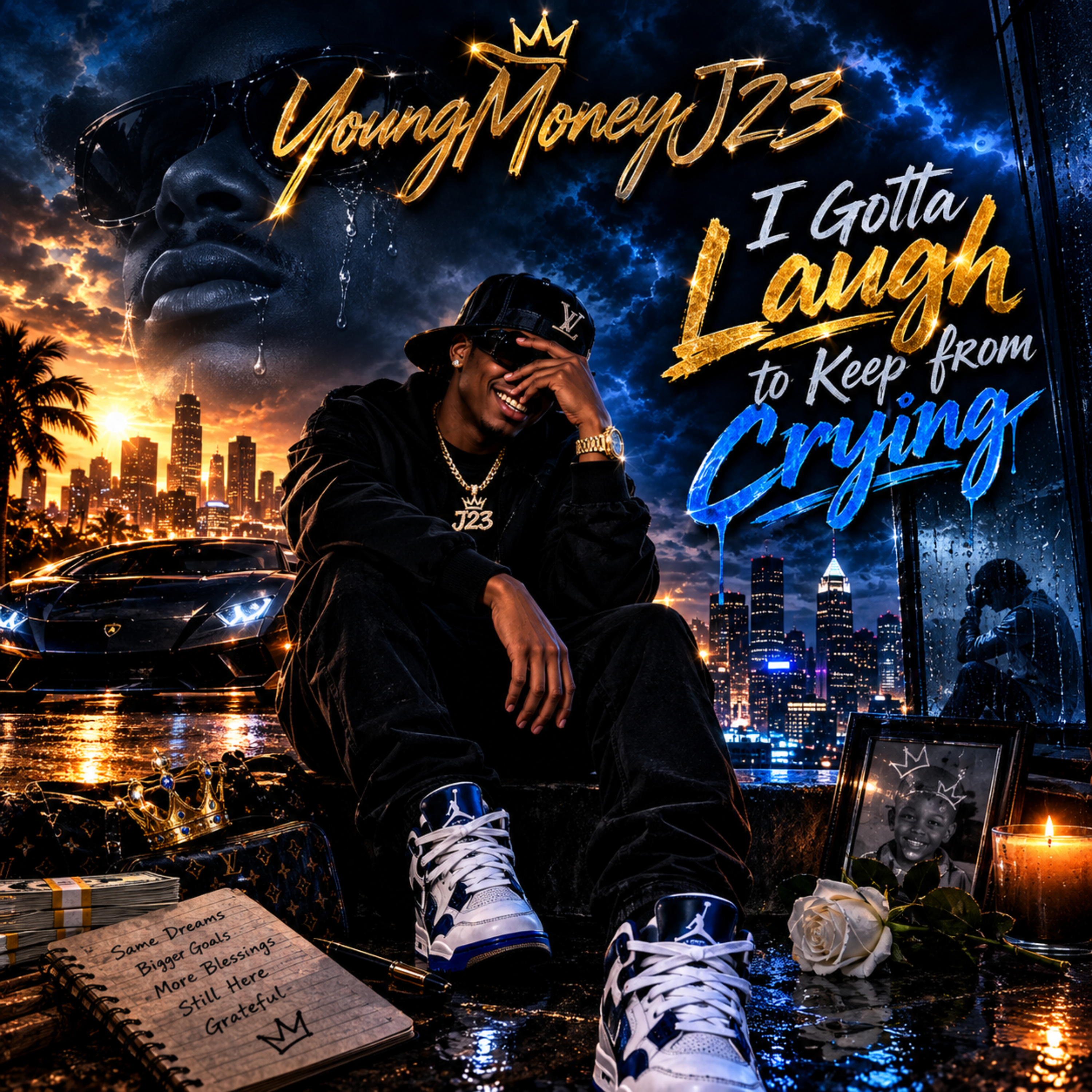 I Gotta Laugh To Keep From Crying by YoungMoneyJ23 cover art