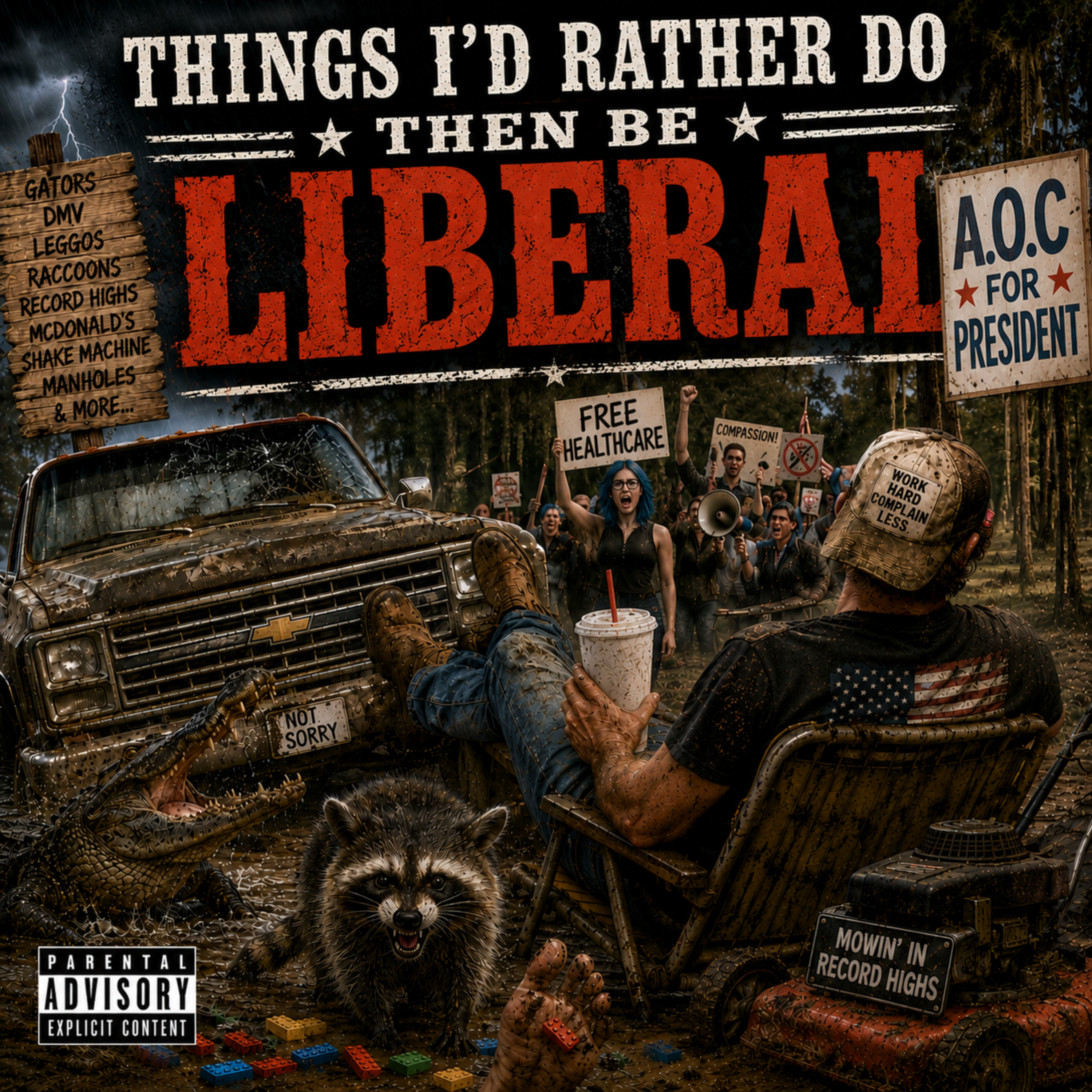 Things Id Rather Do Then Be Liberal by Lion Allan cover art
