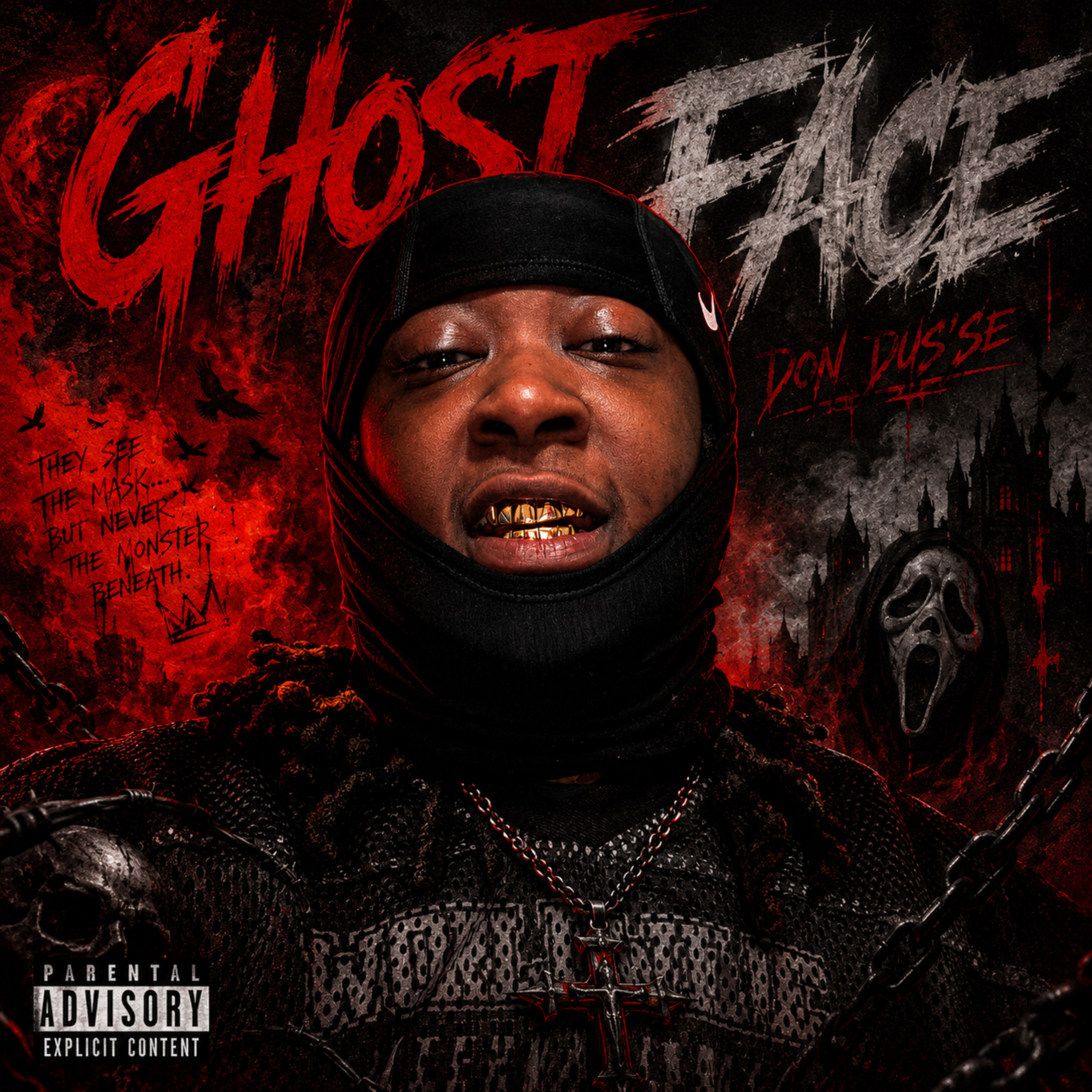 Ghost Face by Don Dus’se cover art
