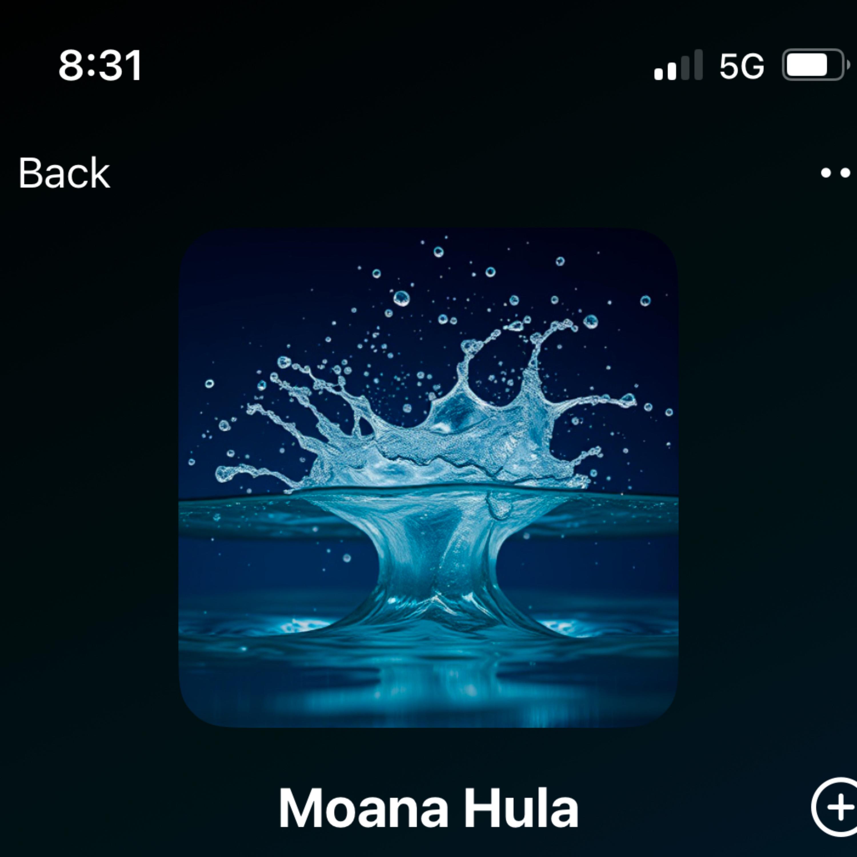 Moana Hula artwork