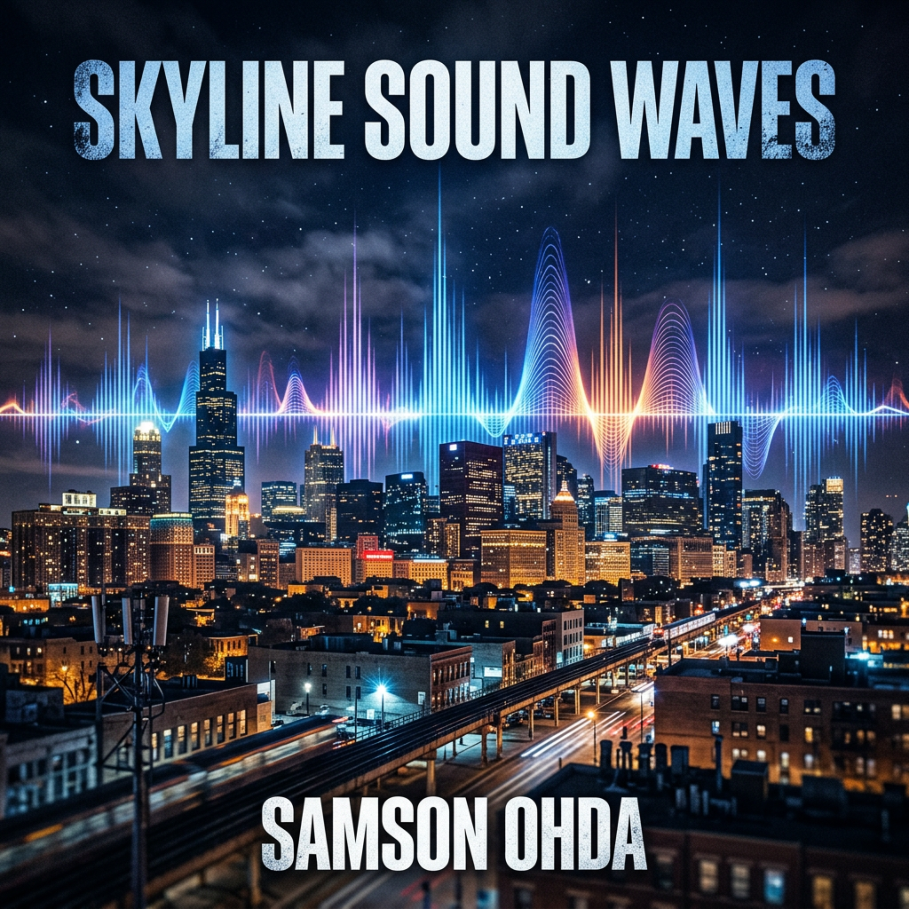 Skyline Sound Waves by Samson Ohda  cover art