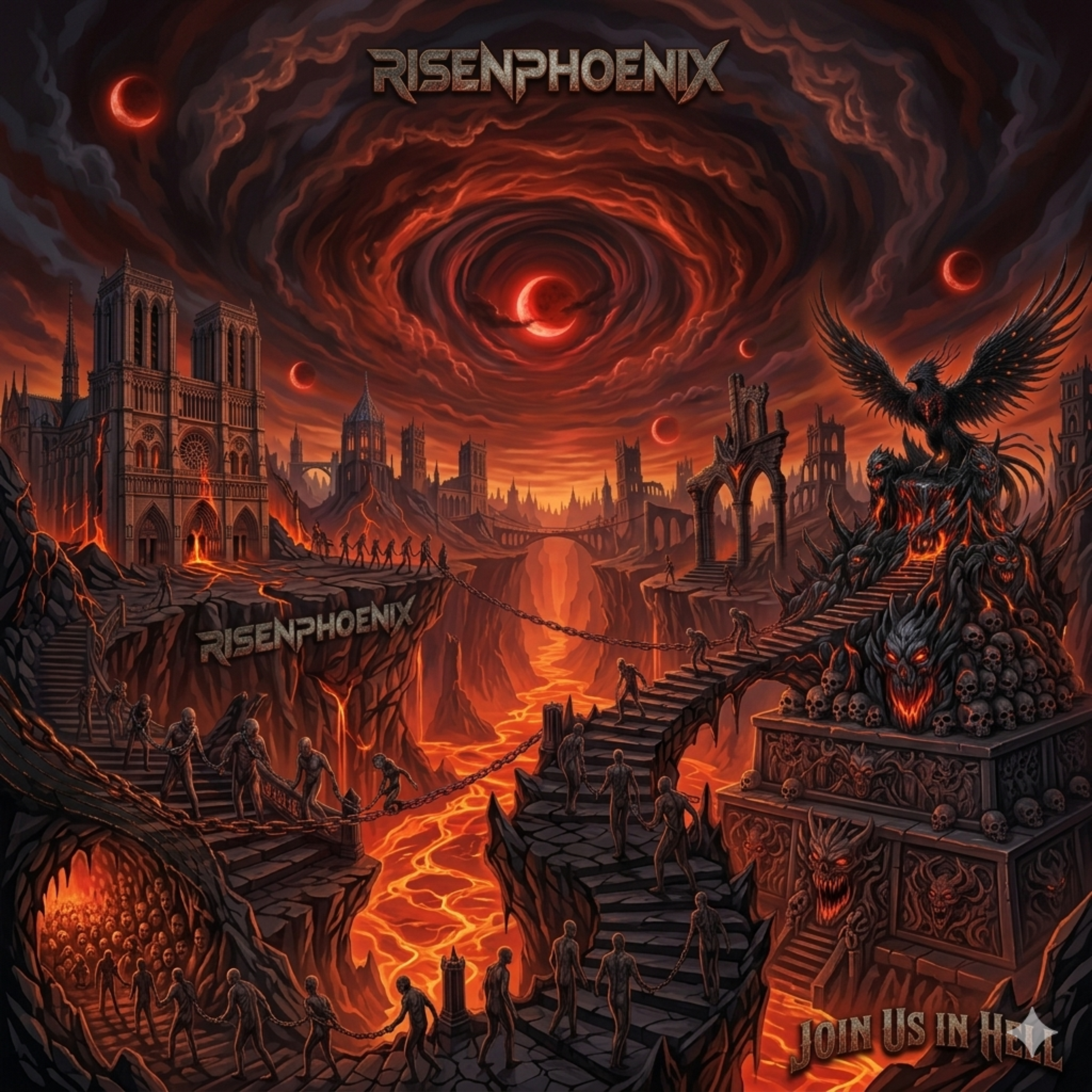 Join us in Hell by RisenPhoeniX cover art