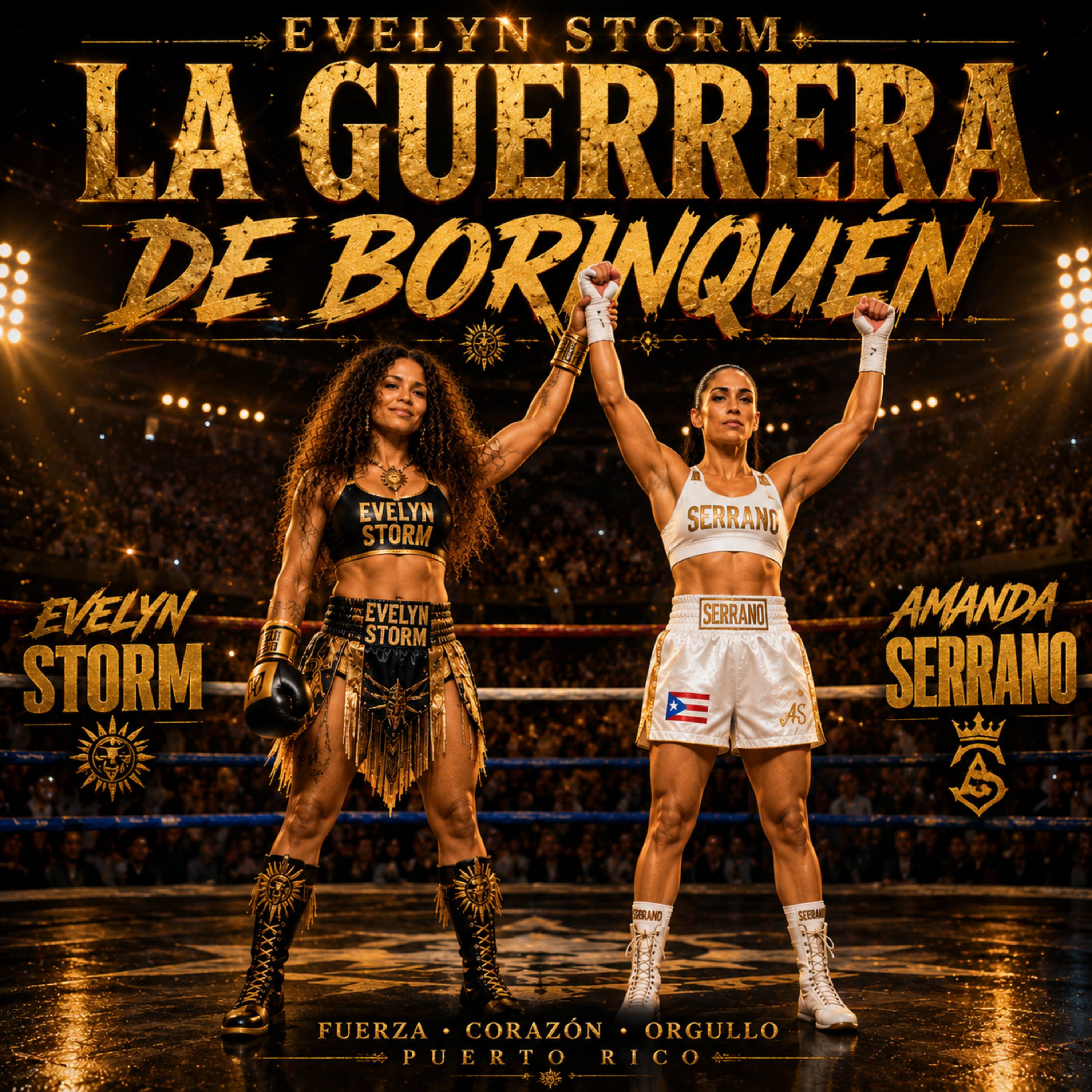 LA GUERRERA DE BORINQUÉN by Evelyn Storm cover art