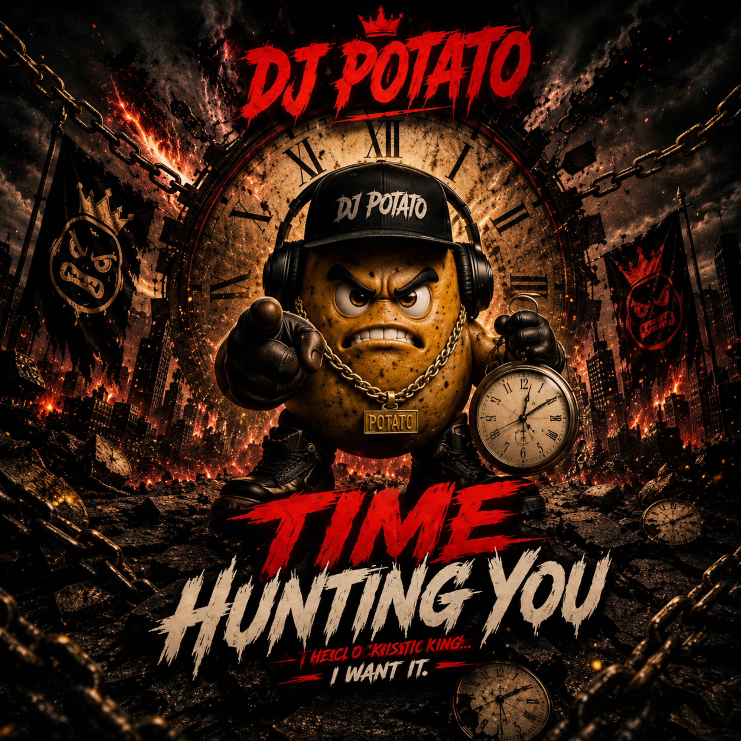 Time Hunting You by Dj Potato cover art