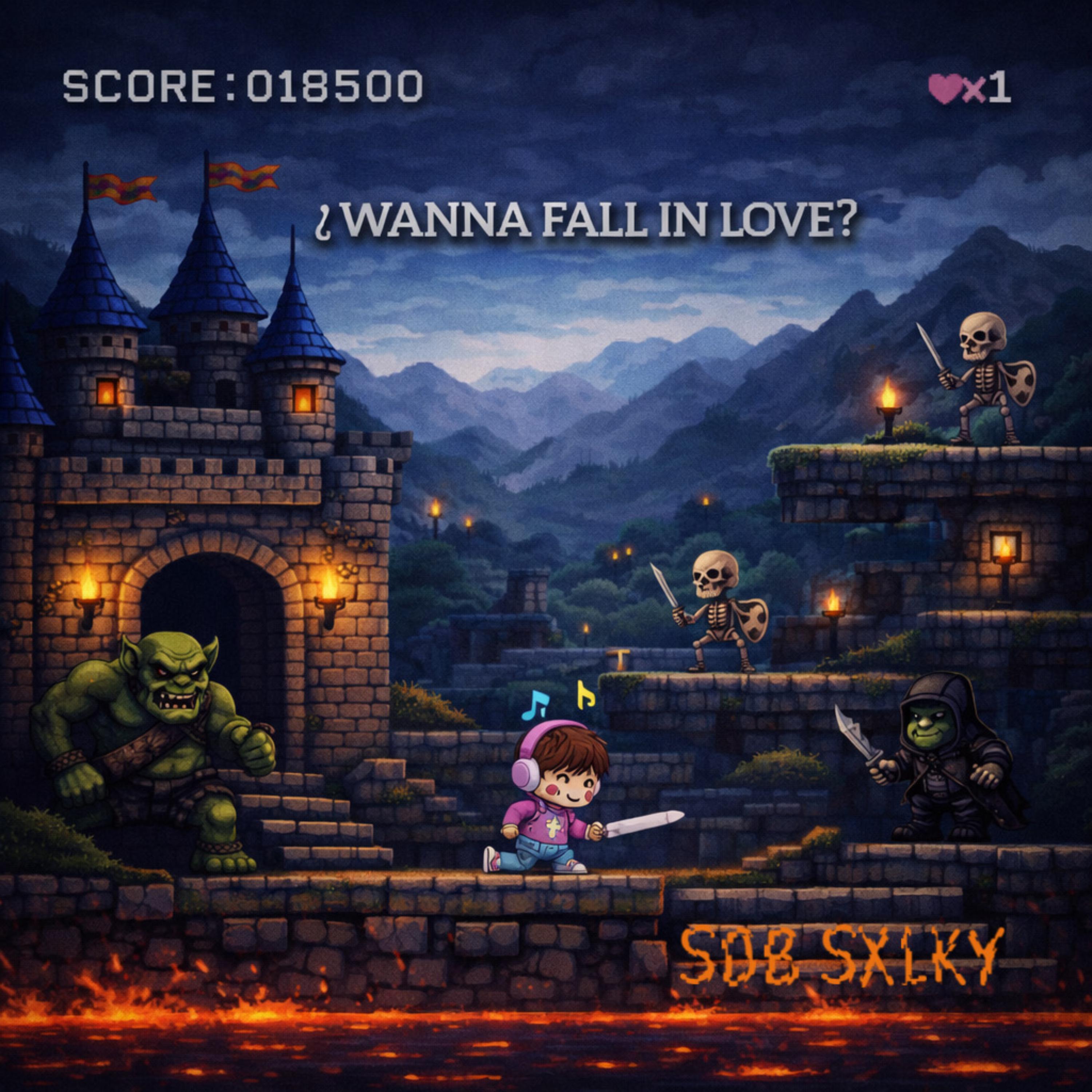WANNA FALL IN LOVE? artwork