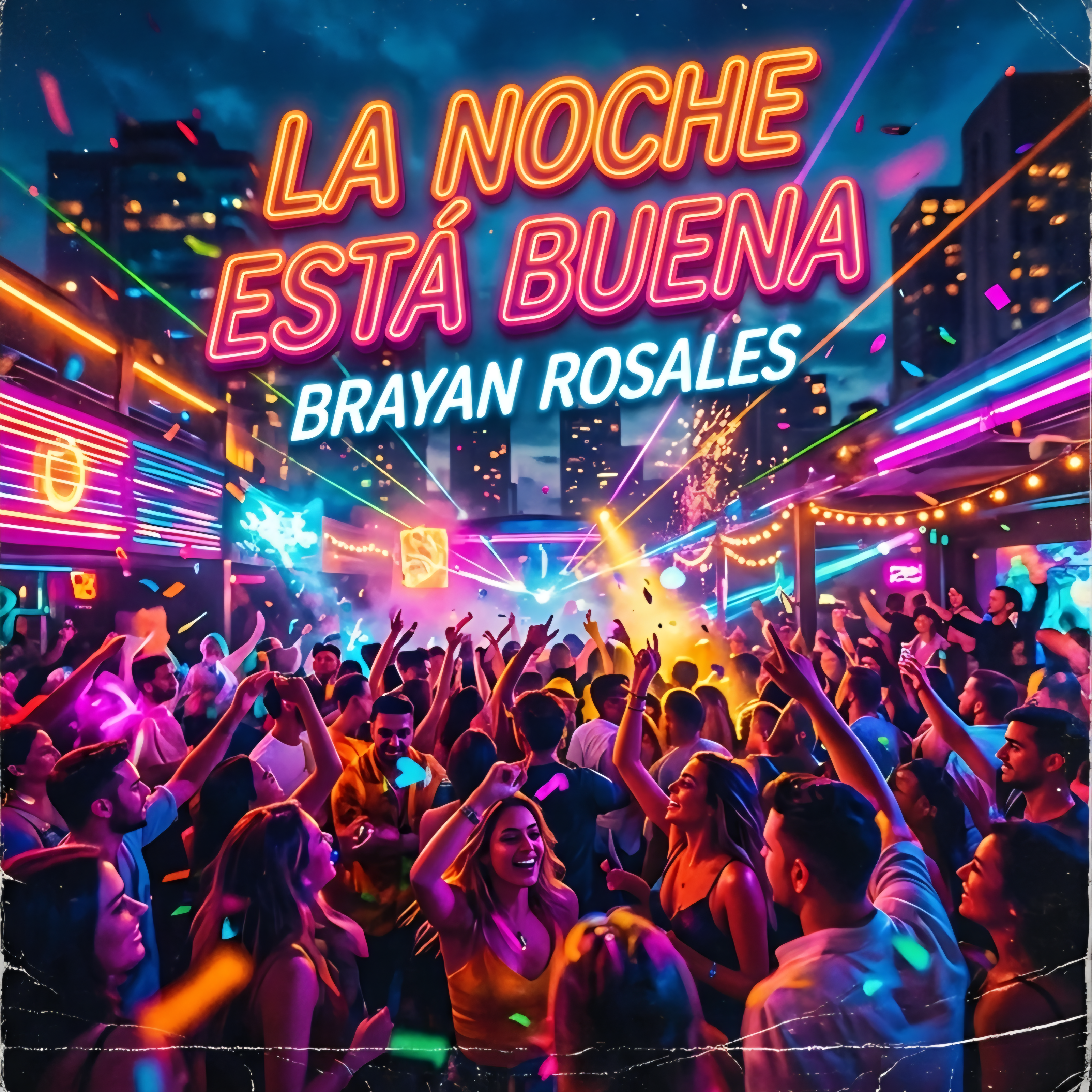 La Noche Está Buena by Brayan Rosales cover art