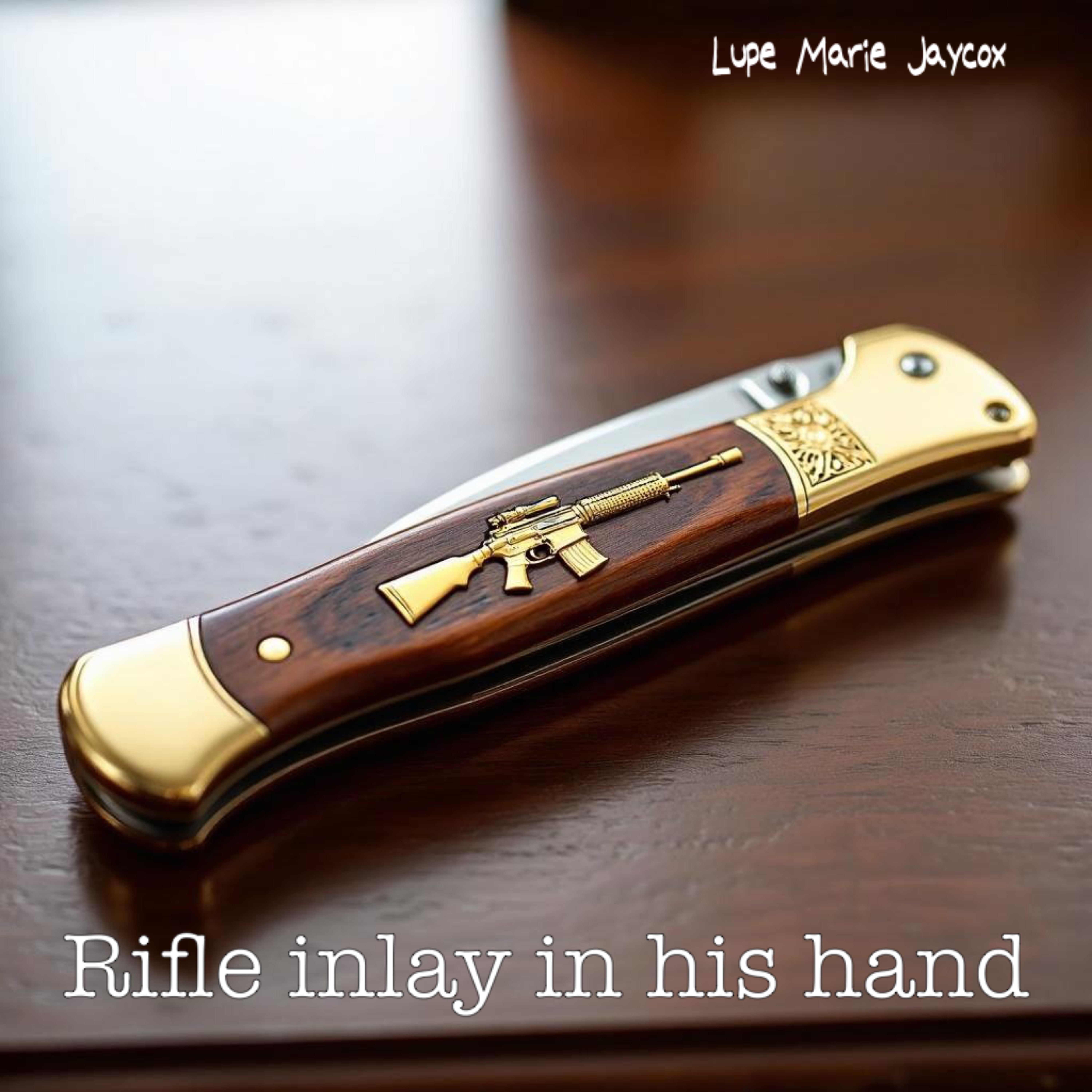 Rifle Inlay In His Hand artwork