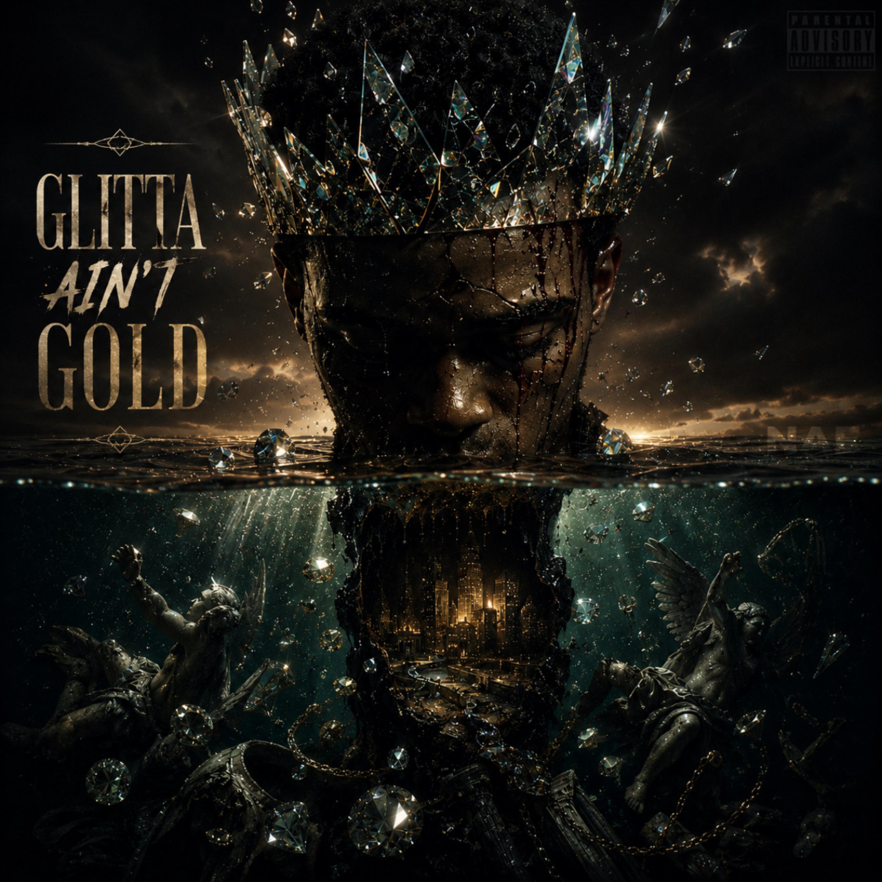 GLITTA AIN’T GOLD by BIGPR3SSURE cover art