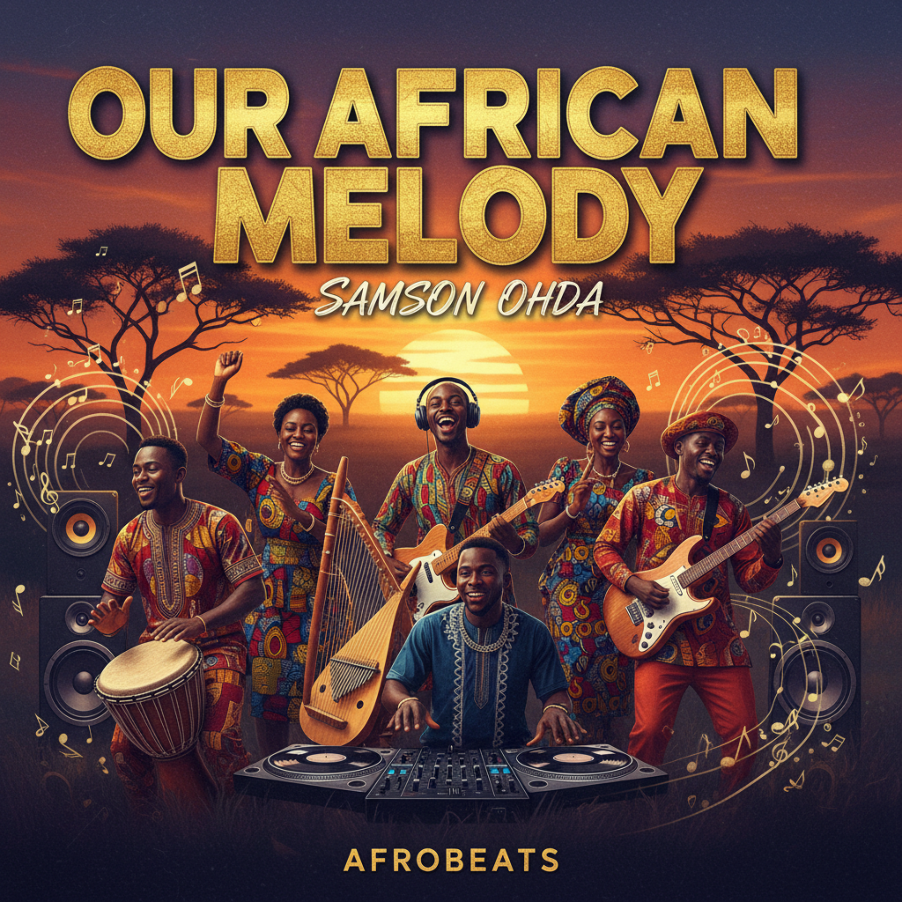 Our African Melody by Samson Ohda  cover art