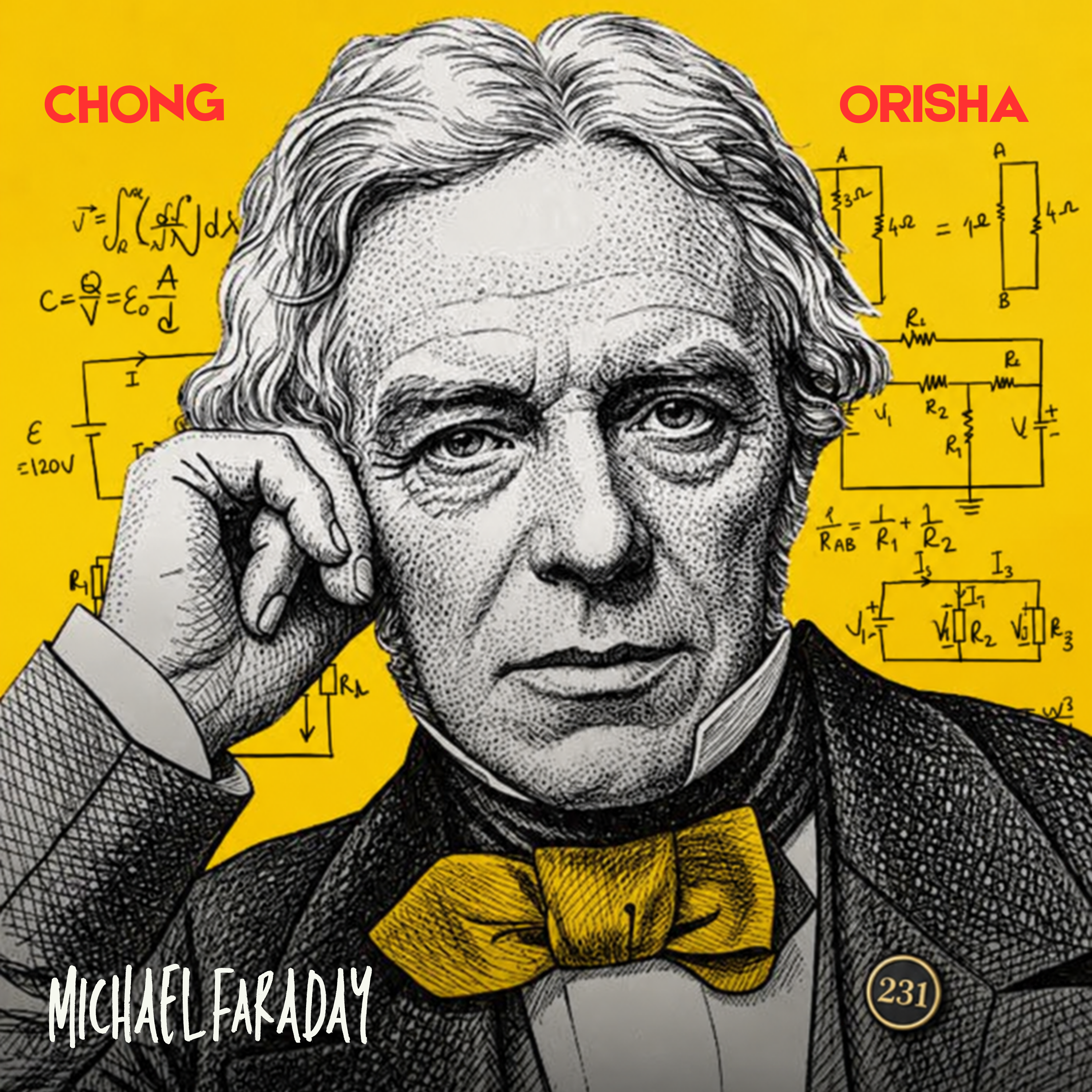 Michael Faraday by Chong