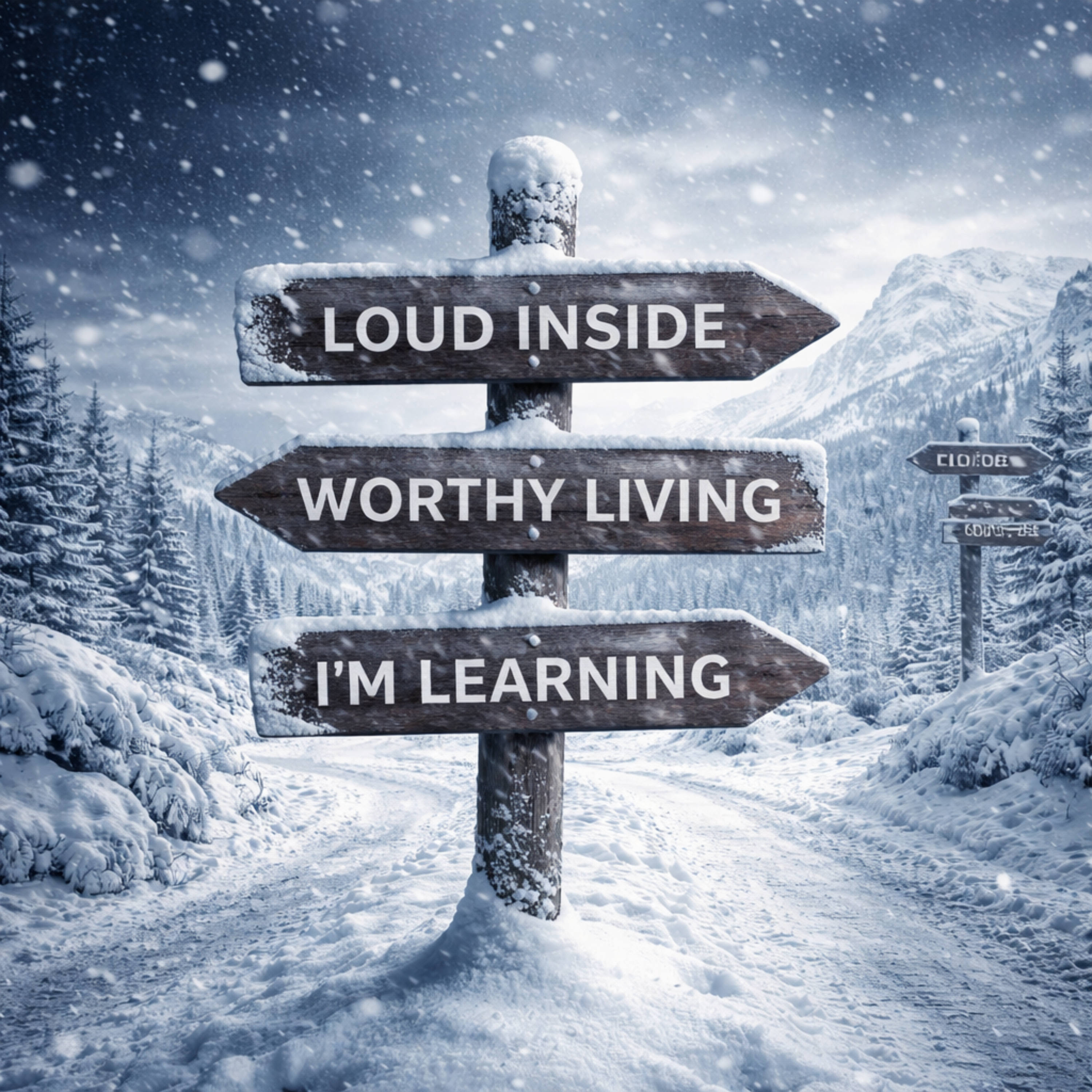 Loud inside artwork