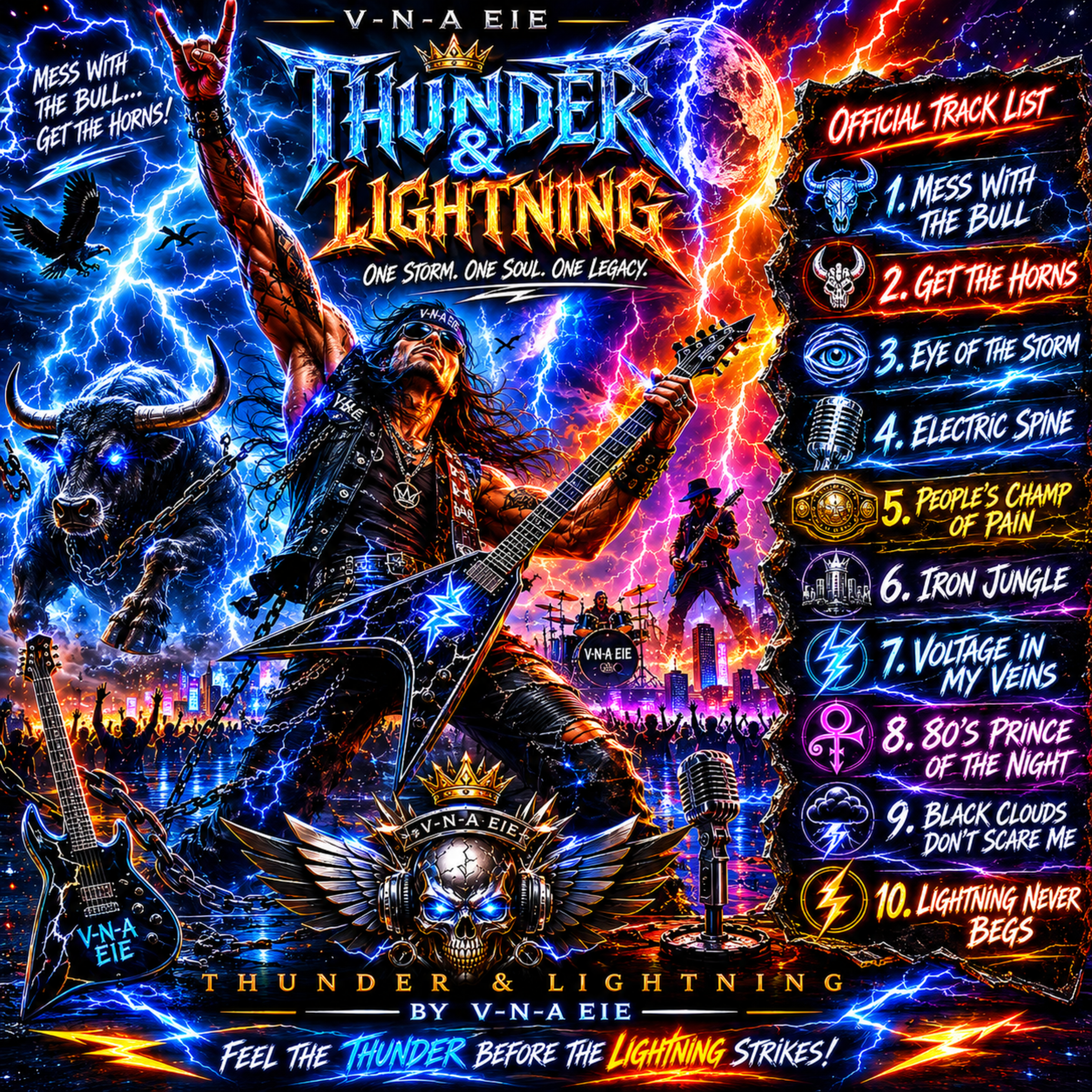 Thunder and Lighting by V-n-A eie cover art