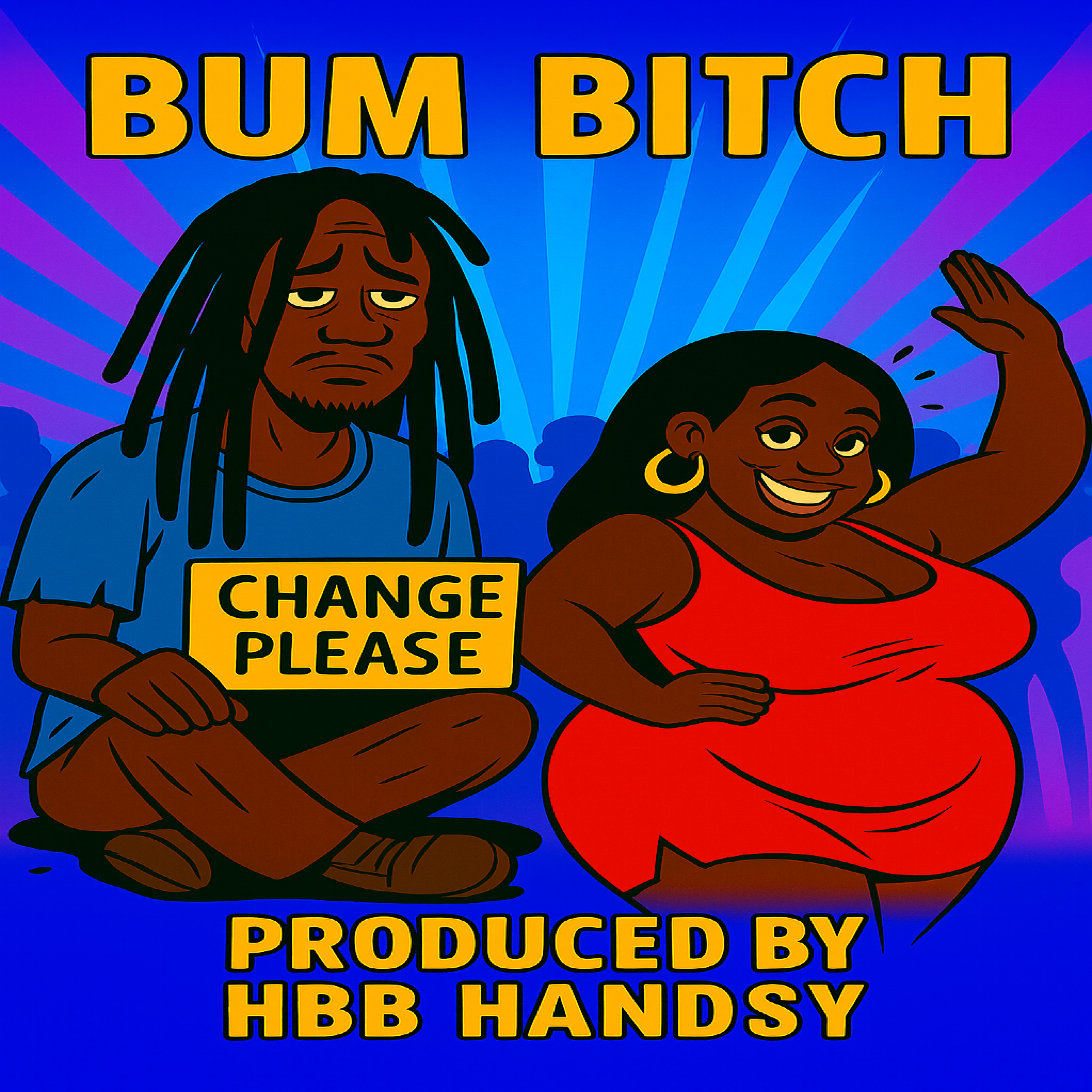 bum bitch artwork
