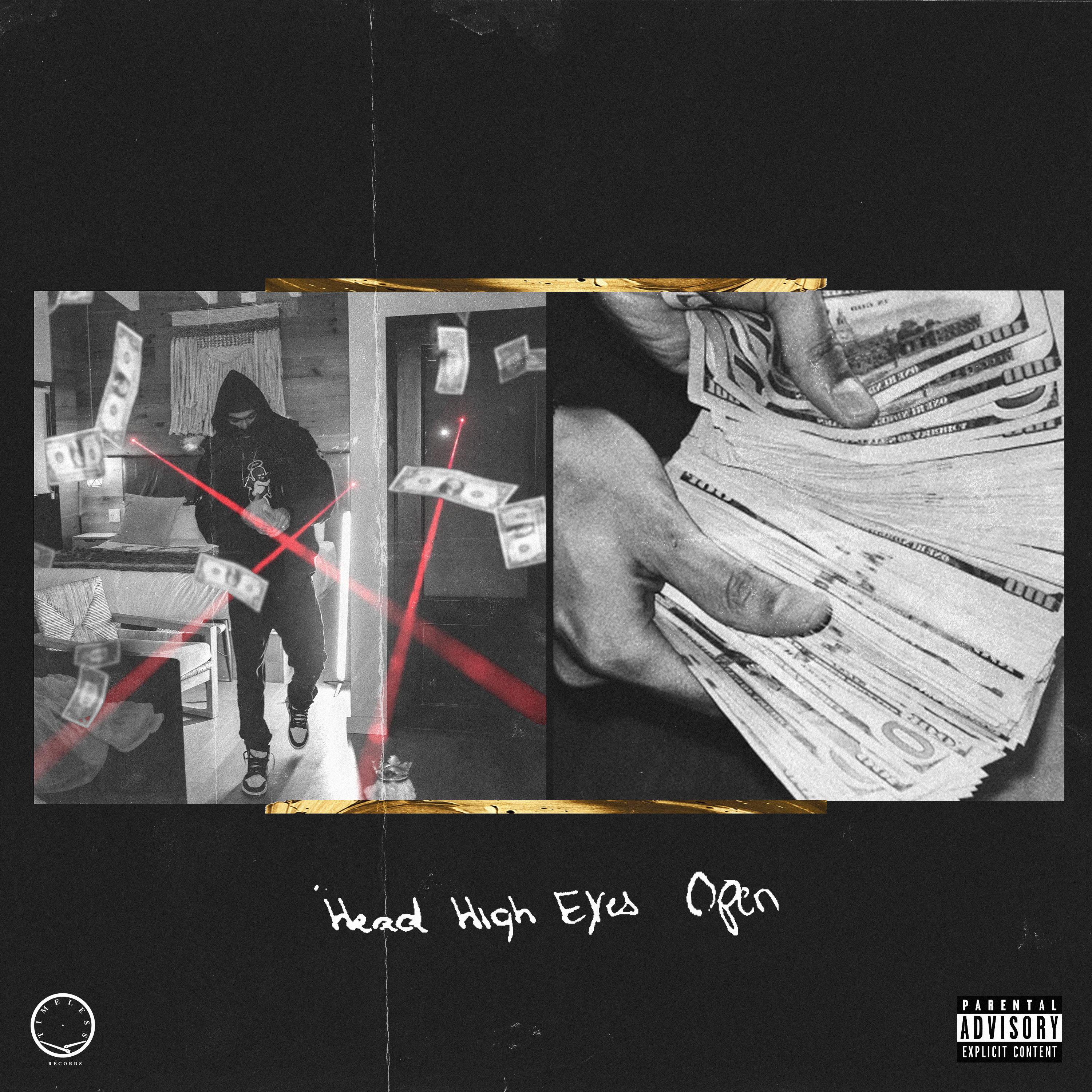 HEAD HIGH EYES OPEN artwork