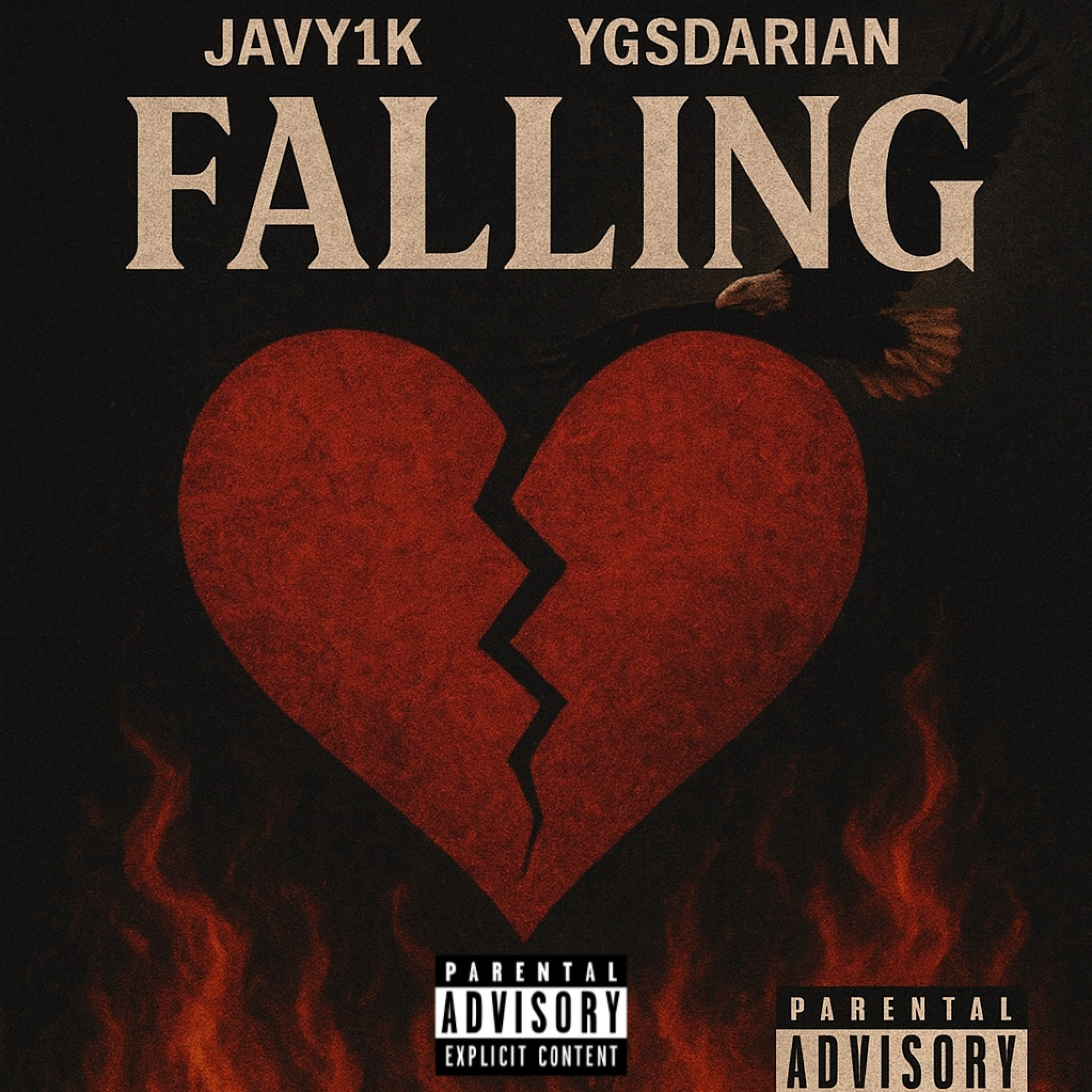 Falling artwork