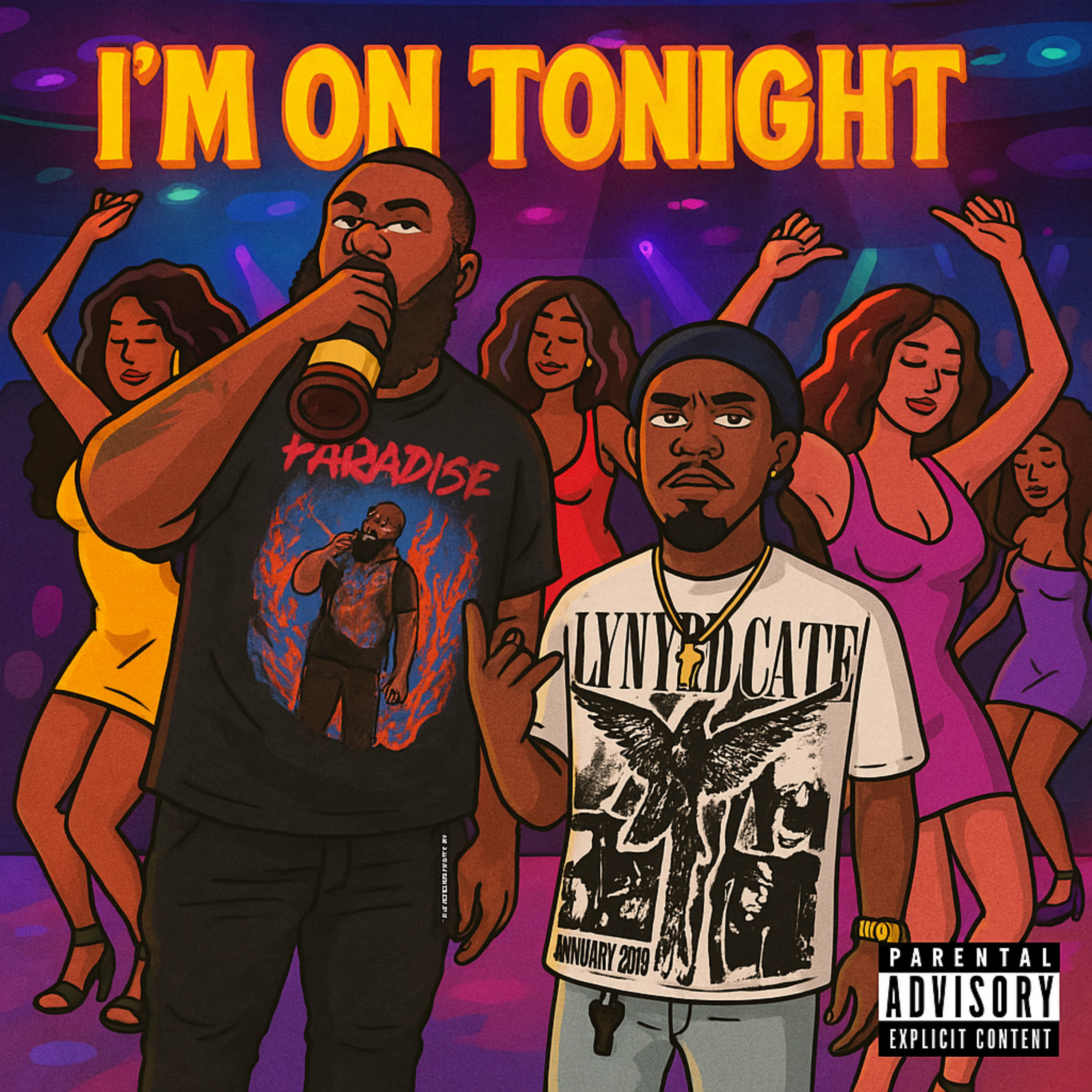 I’m on tonight artwork