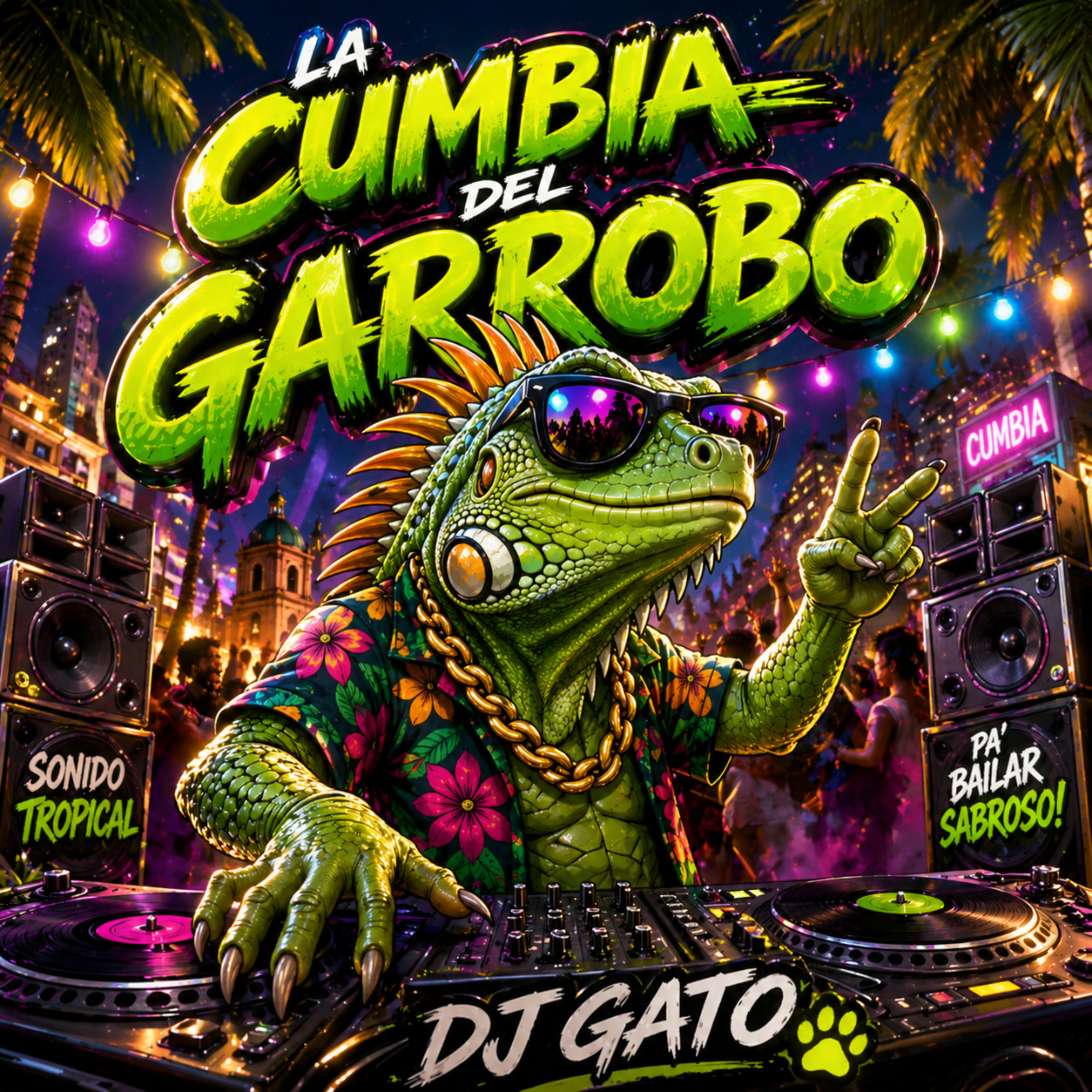 cumbia del garrobo artwork