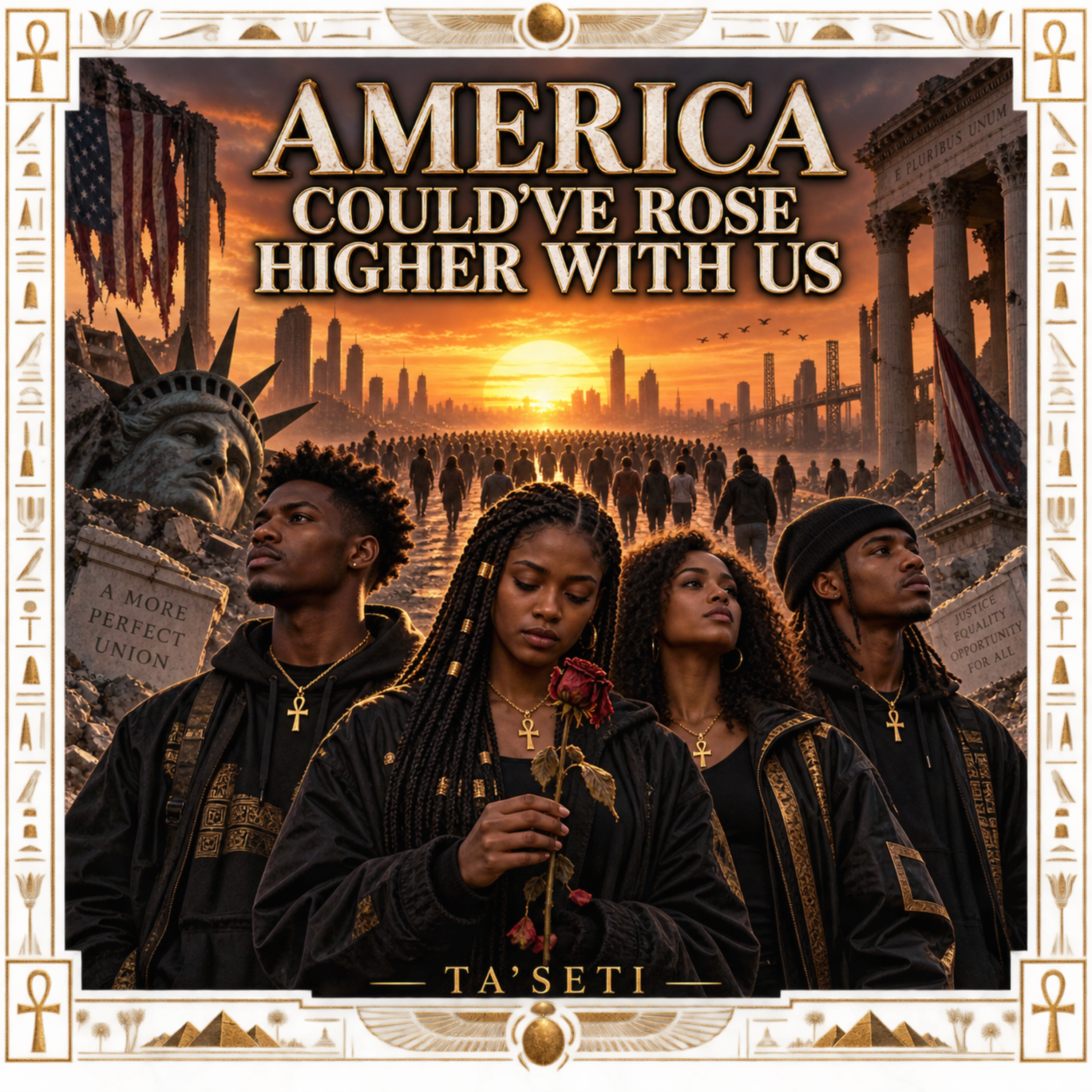 America Could've Rose Higher by Pharaoh J Ta'Seti  cover art