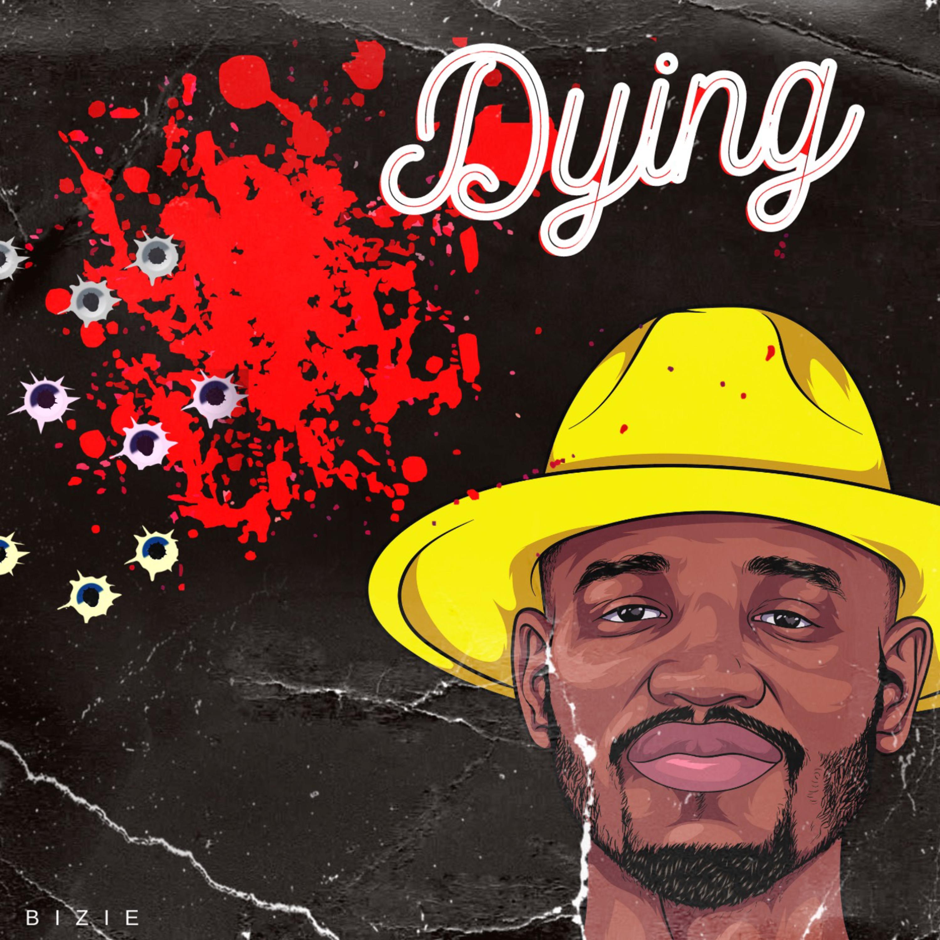 Dying artwork